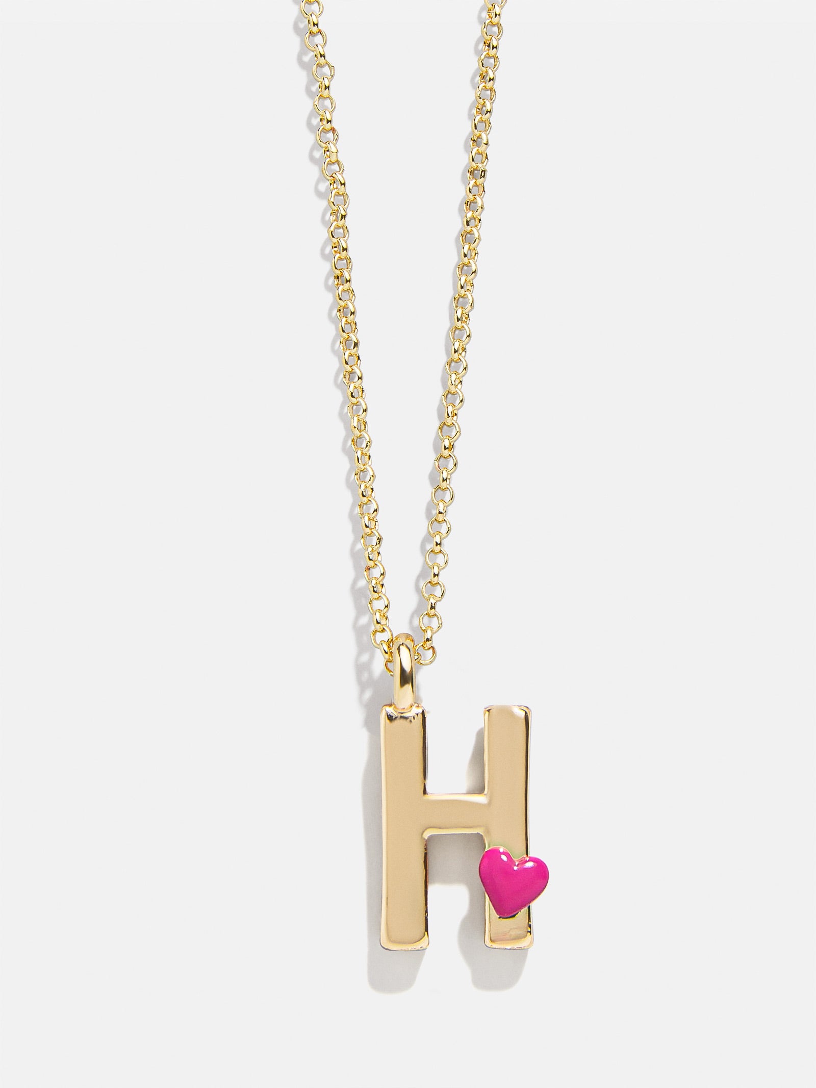 Premium Kids' Heart Initial Necklace - Personalized Gold Jewelry