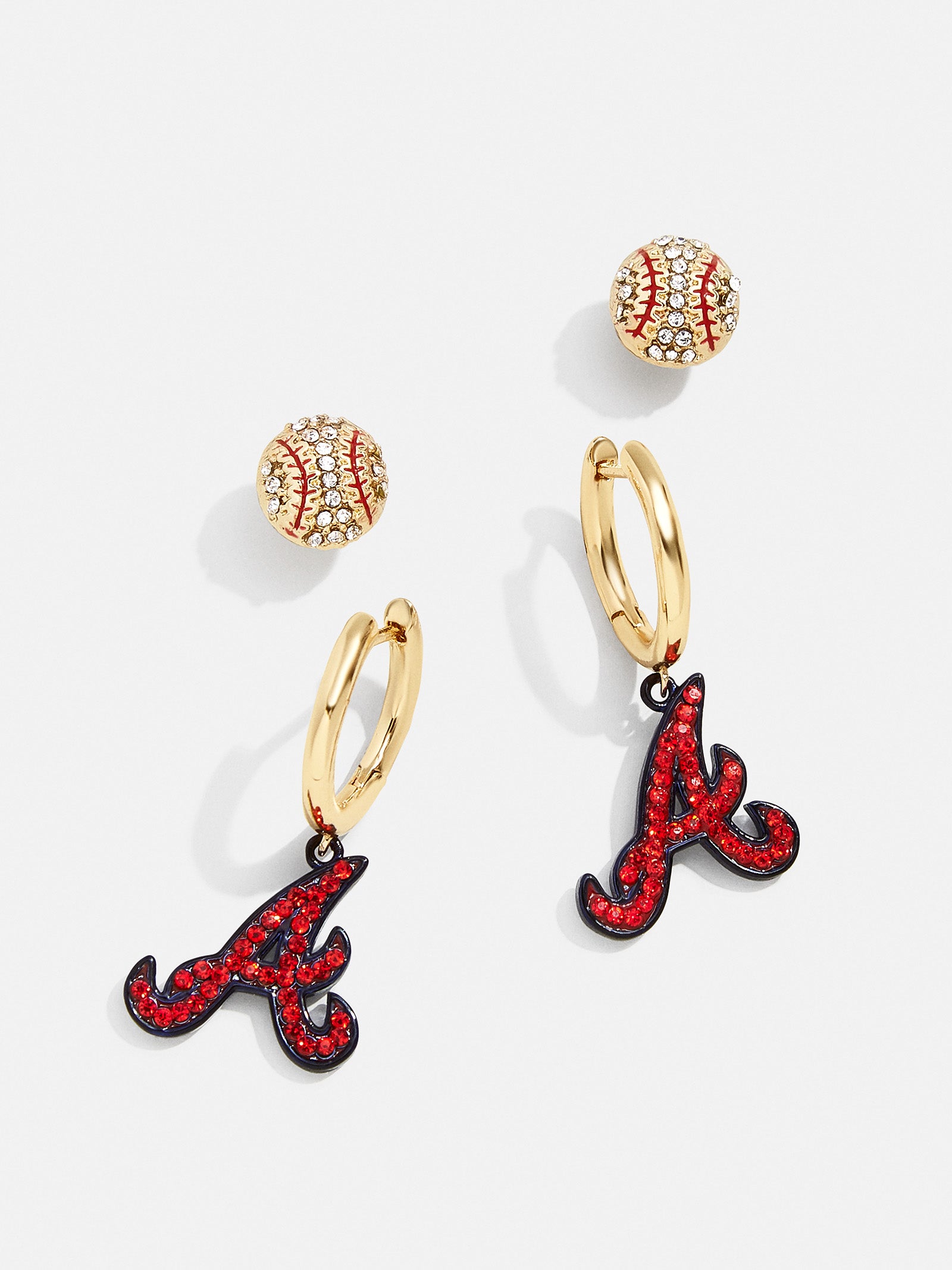 Ultimate MLB Atlanta Braves Earring Set - Premium Fan Jewelry