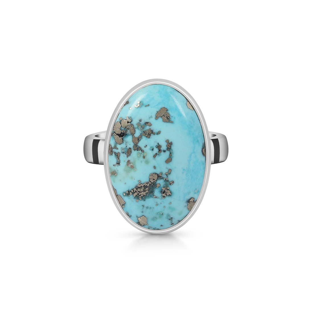 Premium Turquoise Adjustable Ring - TRQ-R-191 | Sagacia Jewelry