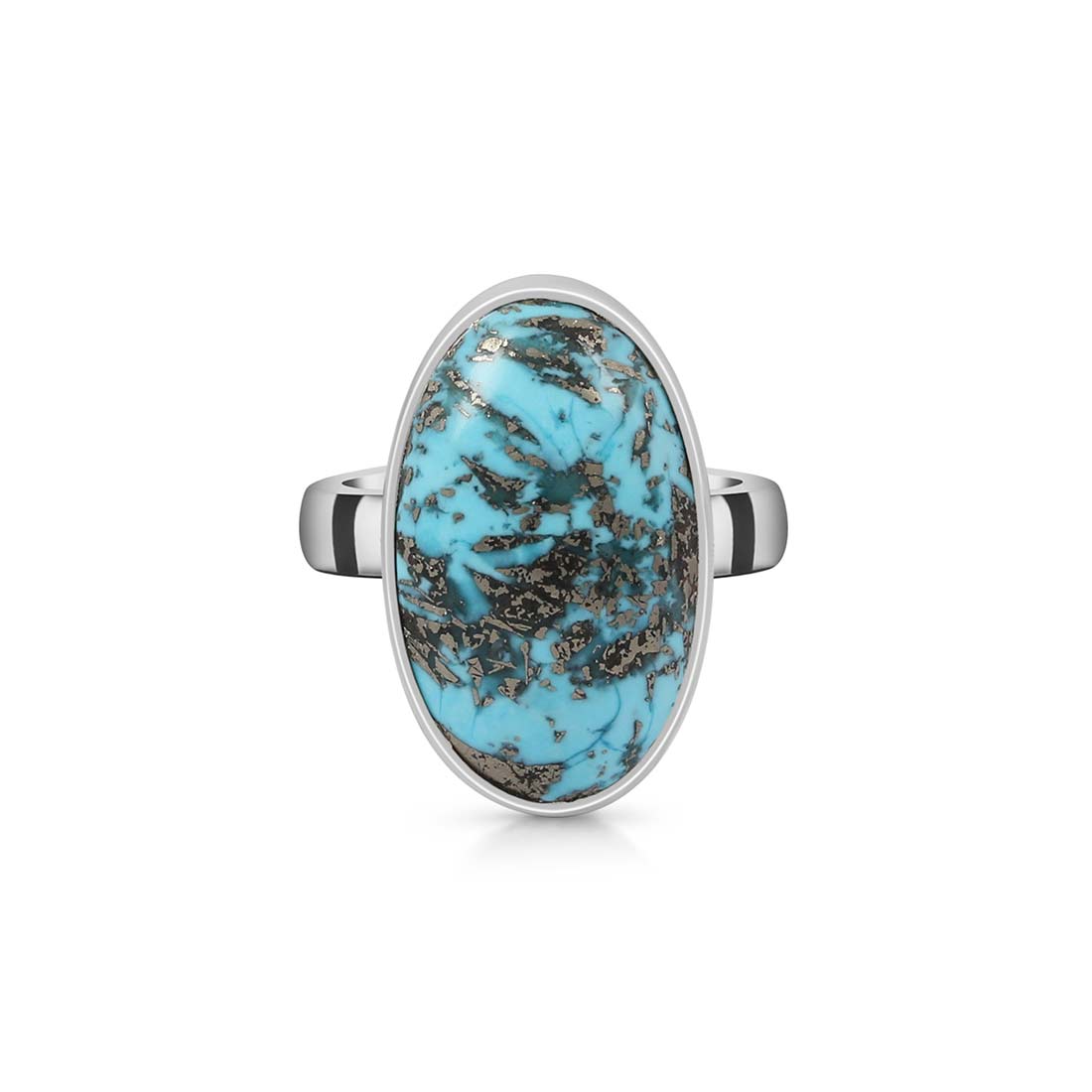 Premium Turquoise Statement Adjustable Ring - TRQ-R-192