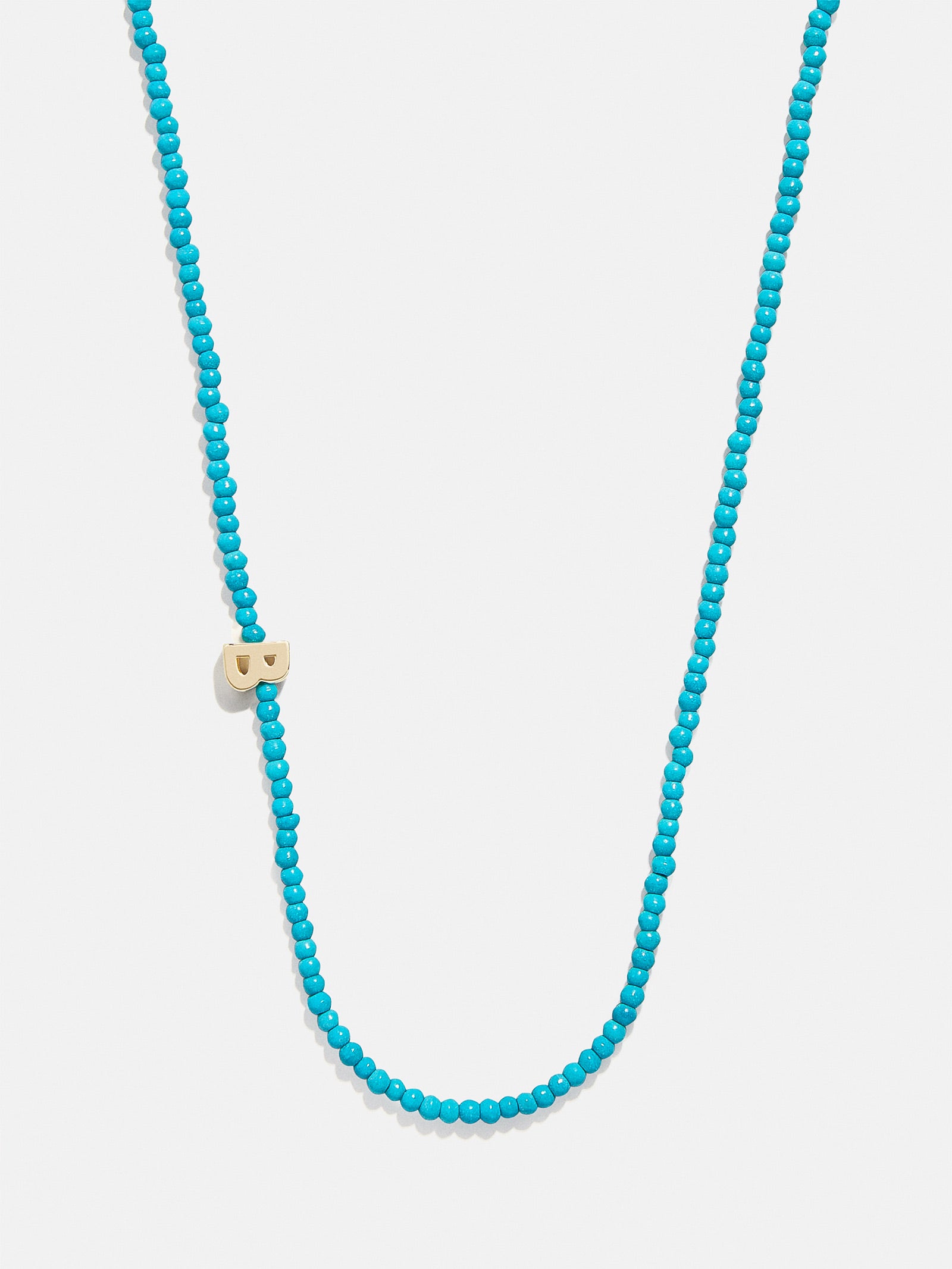 Premium Turquoise Initial Necklace - Personalized & Vibrant