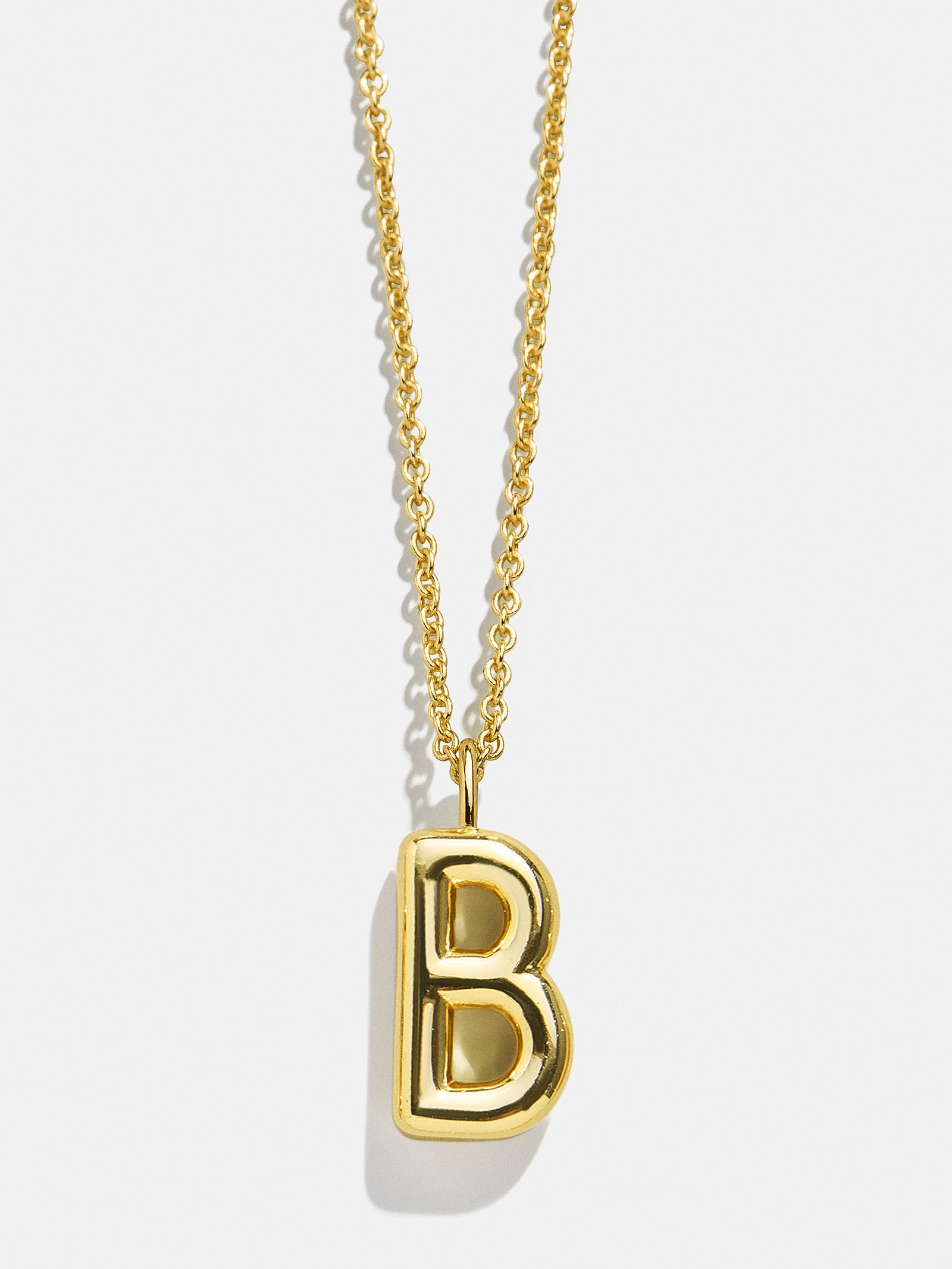 Premium Custom Gold Initial Necklace - Gold Plated Brass for Personalized Style