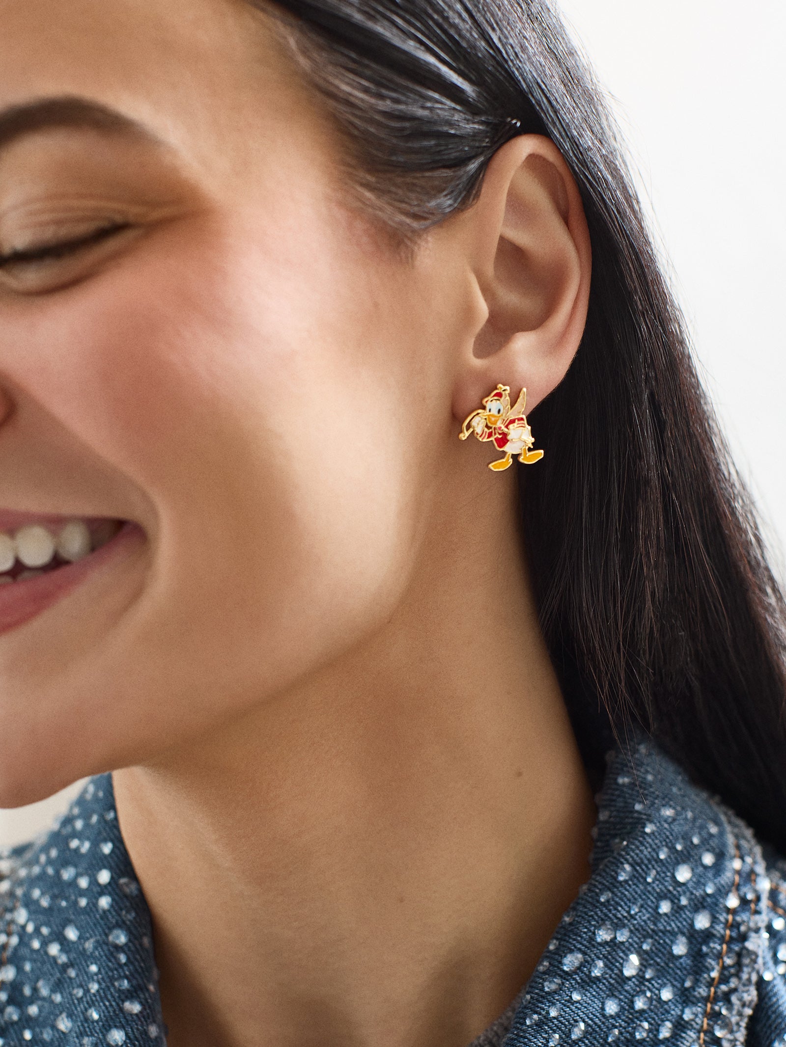 Premium Disney Cupid Earrings - Donald Duck Edition