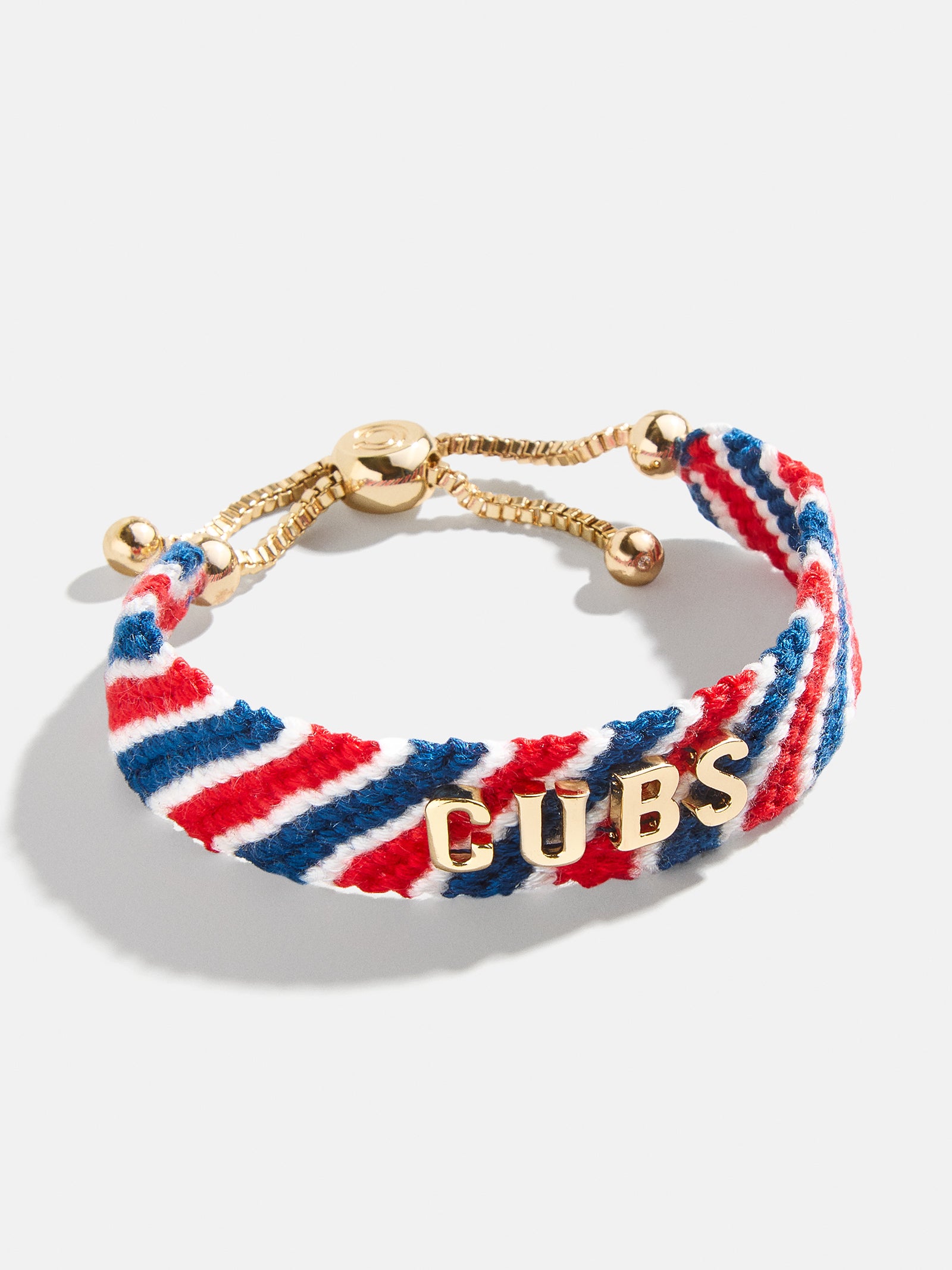 Premium MLB Chicago Cubs Woven Friendship Bracelet - Officially Licensed