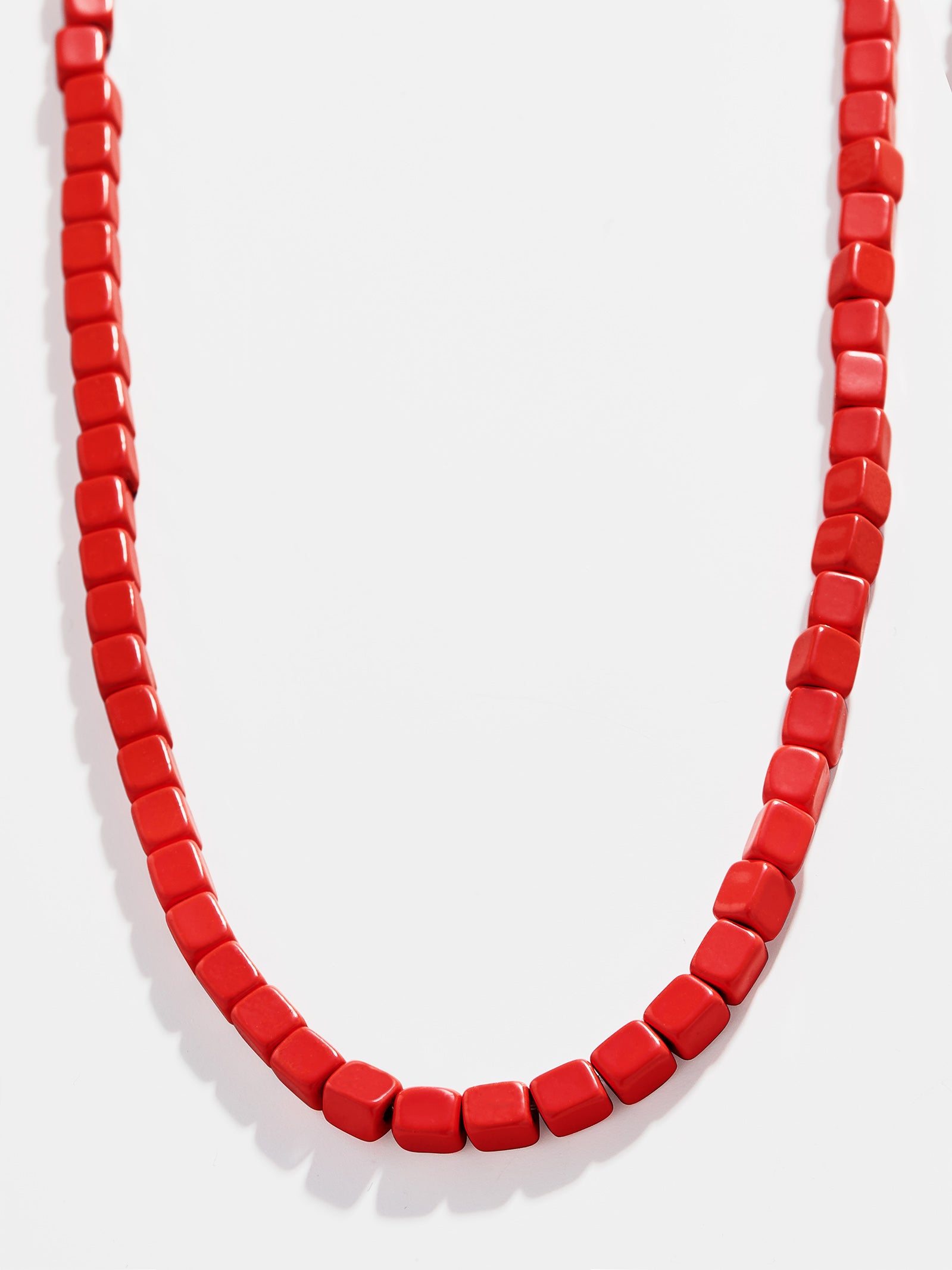 Premium Geometric Bead Strand Necklace