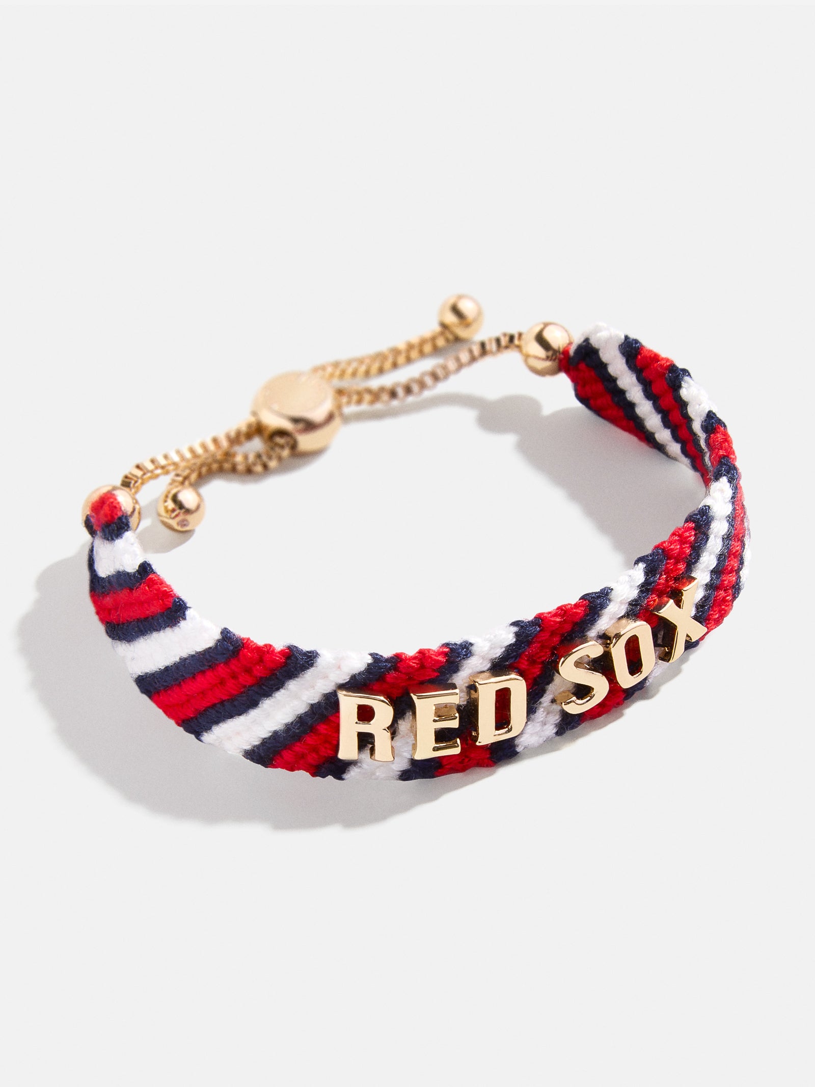 Premium MLB Woven Friendship Bracelet - Boston Red Sox Fan Edition