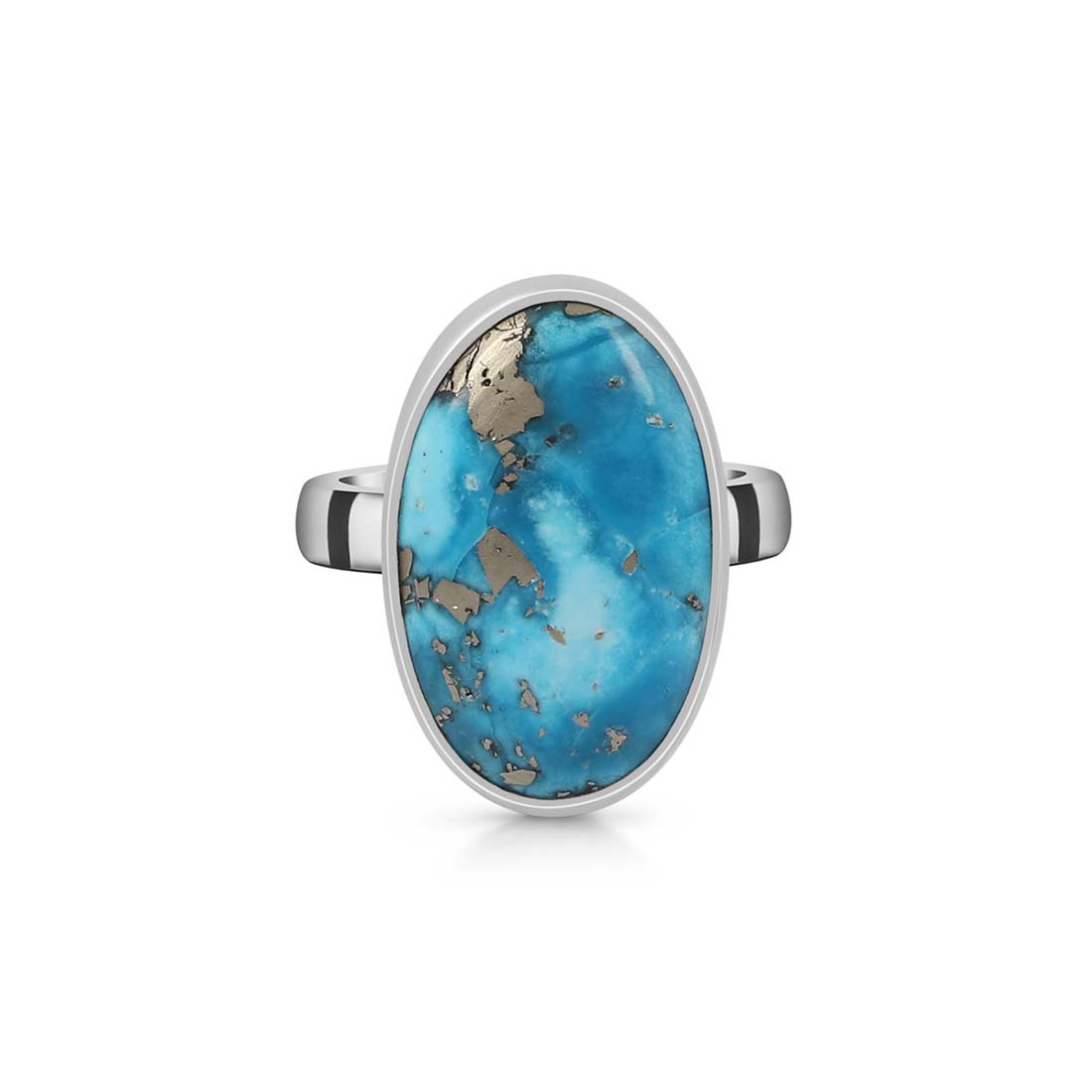 Premium Turquoise Adjustable Ring - TRQ-R-143 | Sagacia Jewelry