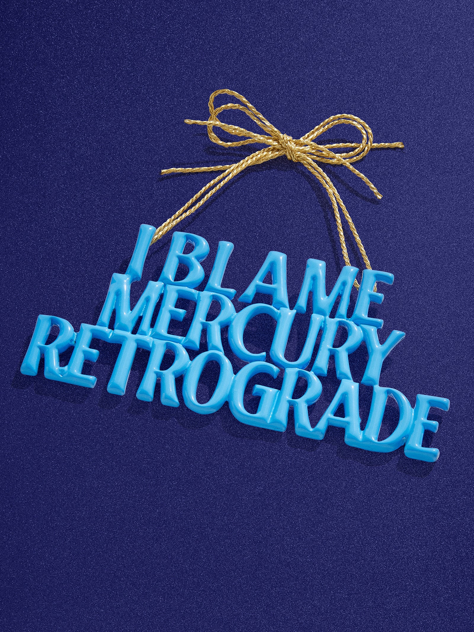 Premium Mercury In Retrograde Ornament - Say It All with Style