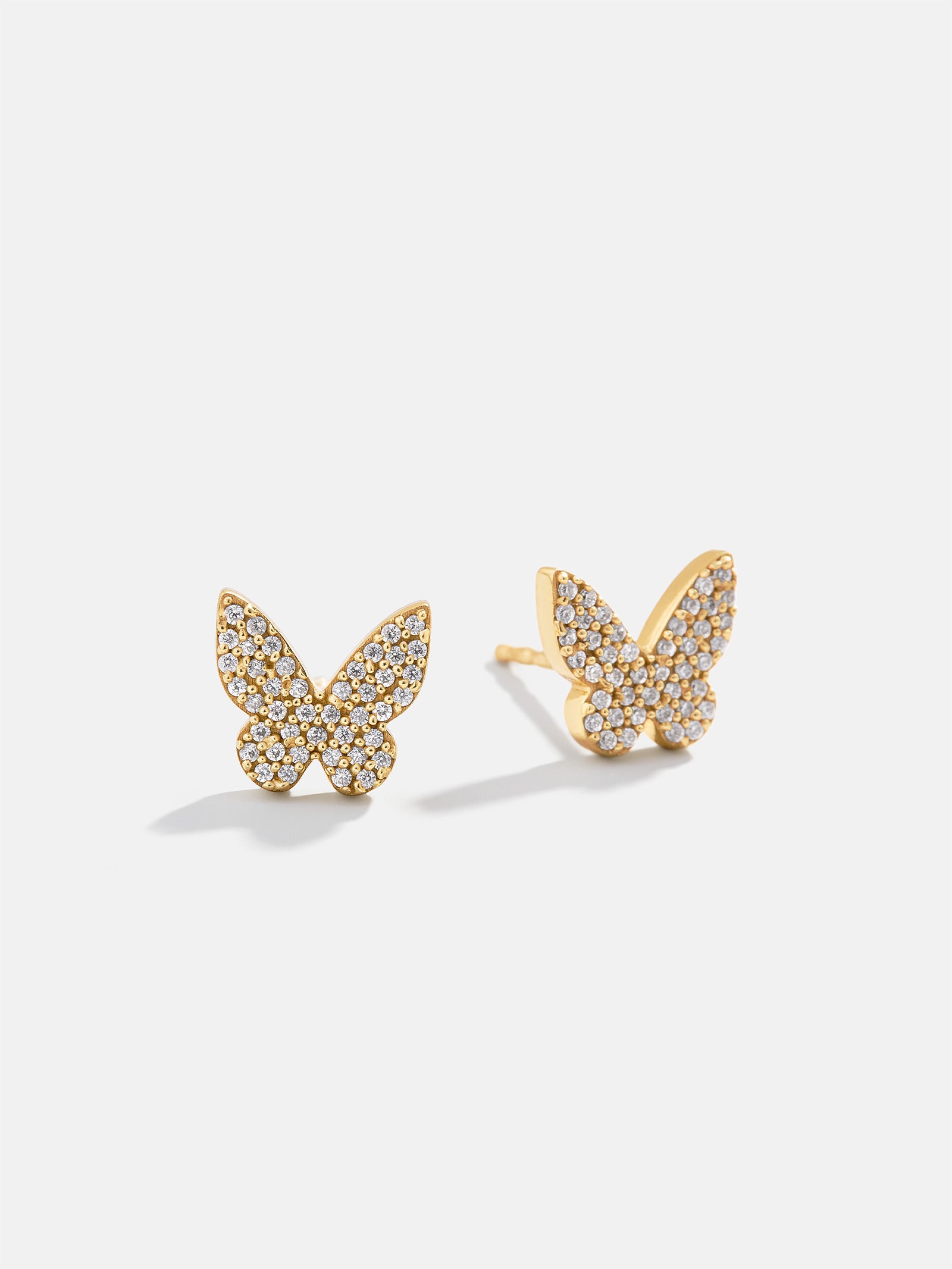 Premium 18K Gold Butterfly Earrings - Ultimate Style & Shine