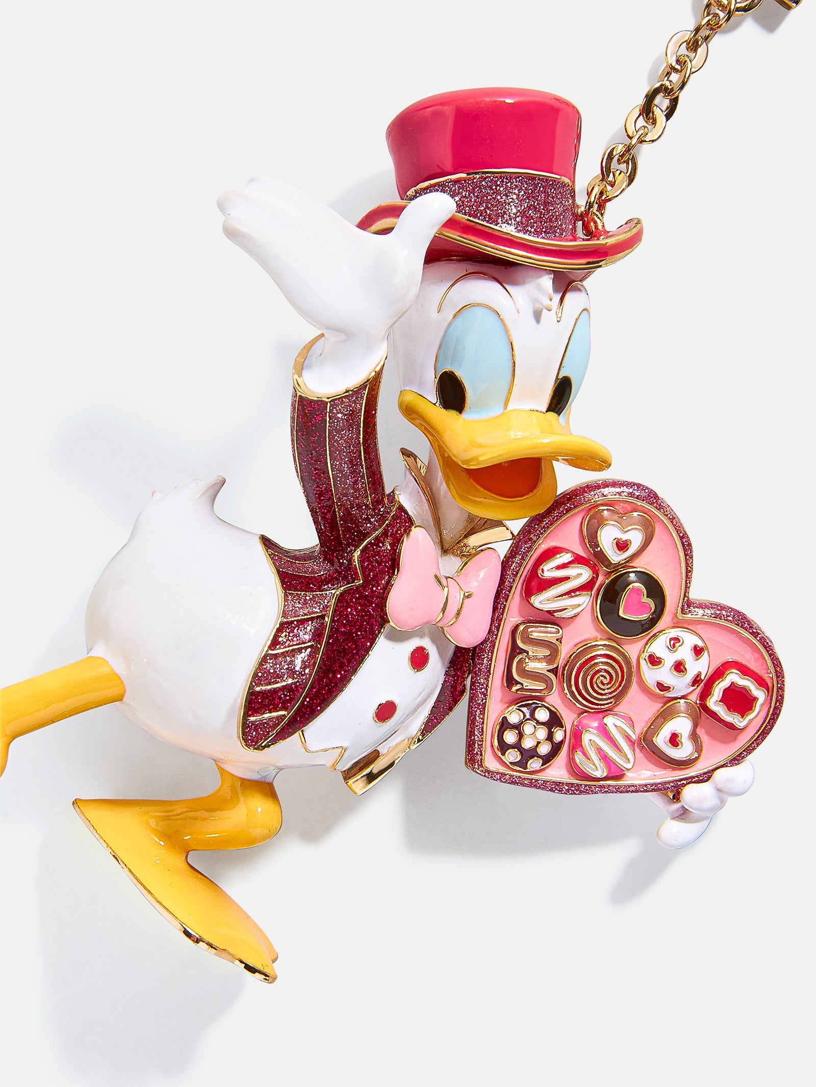 Premium Disney Valentine's Day Bag Charm - Donald Duck Romance Edition