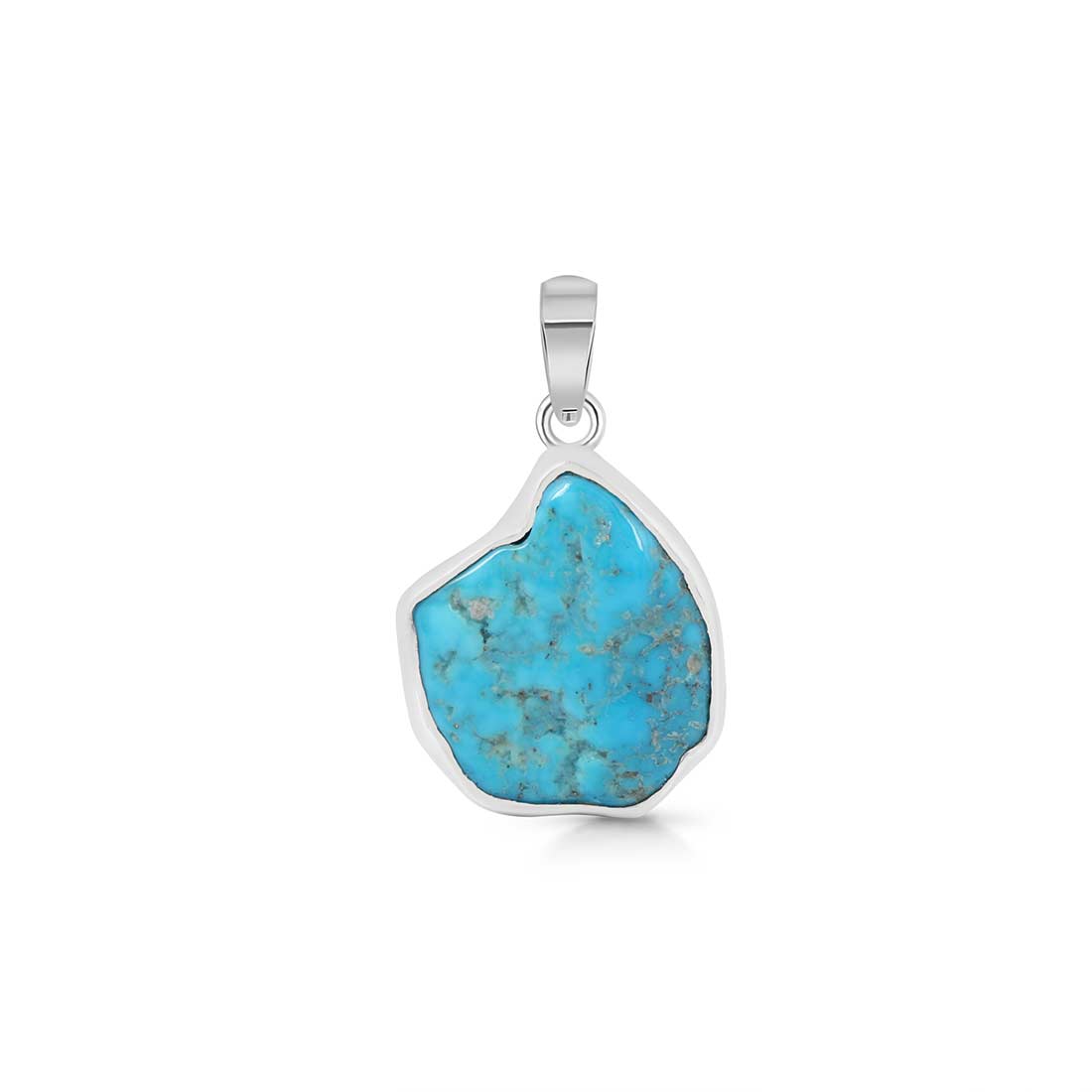 Premium Turquoise Rough Pendant - TRQ-P-51 | Sagacia Jewelry