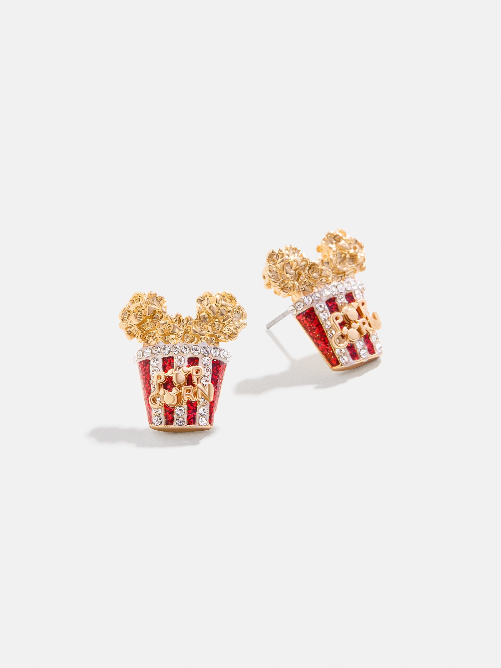 Premium Mickey Mouse Disney Popcorn Earrings - Ultimate Disney Accessory