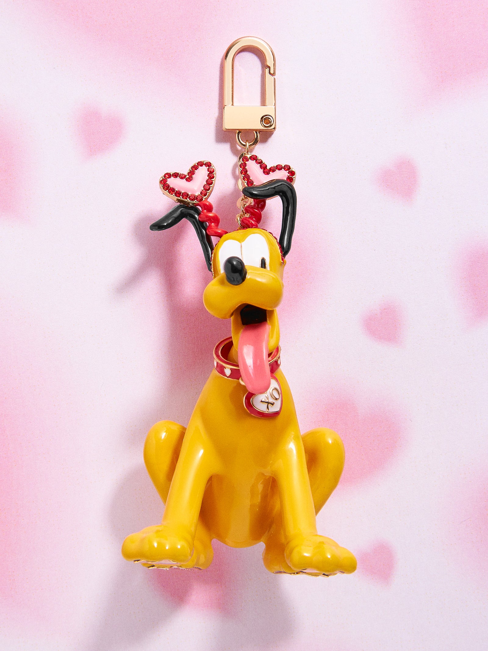 Premium Disney Valentine's Day Bag Charm - Pluto | Official Licensed Accessory