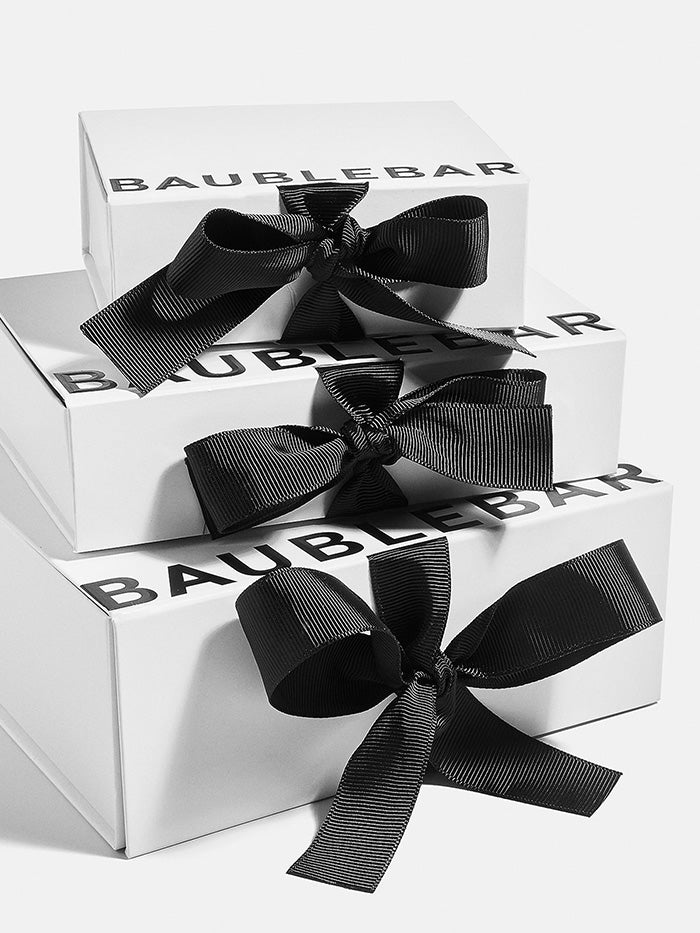 Premium White Gift Box with Elegant Bow - Medium Size