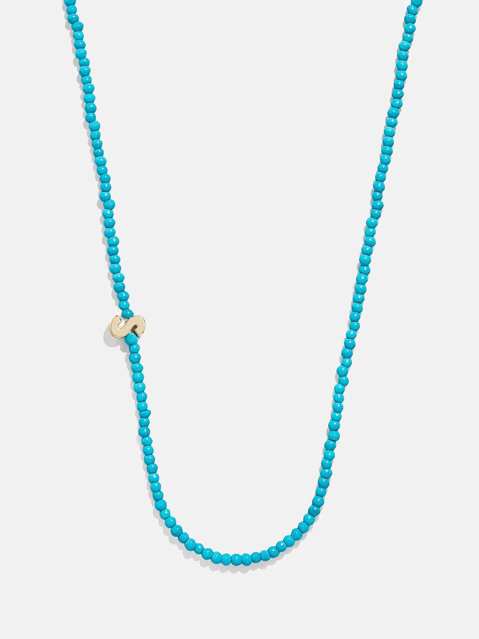 Premium Turquoise Initial Necklace - Personalized & Vibrant