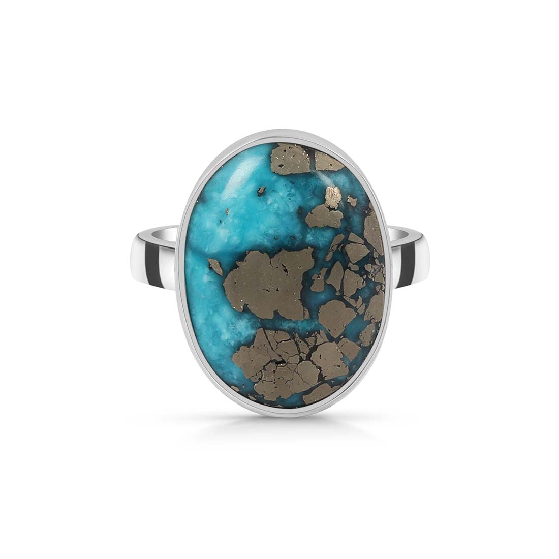 Premium Turquoise Adjustable Statement Ring - TRQ-R-201