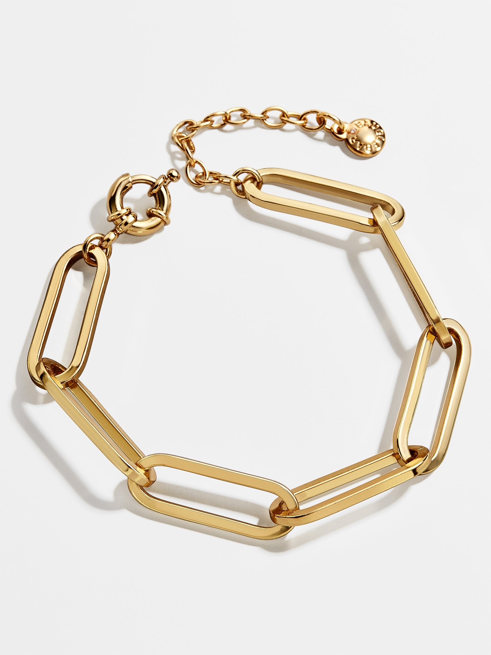 Premium Hera Bracelet - Large Gold Plated Brass, Ultimate Stacking Essential