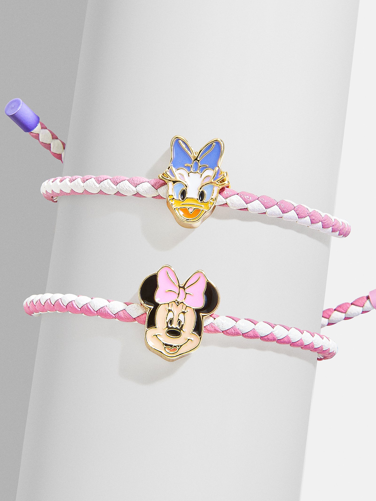 Premium Disney Minnie Mouse & Daisy Duck BFF Bracelet Set - Ultimate Friendship Gift