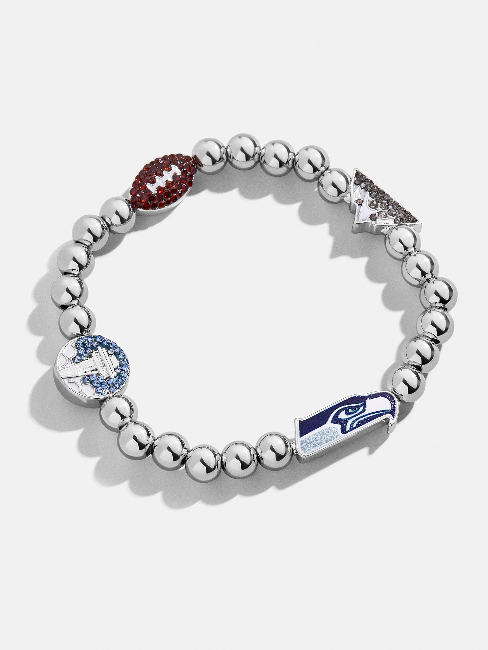 Premium Seattle Seahawks NFL Charm Bracelet - Ultimate Fan Accessory