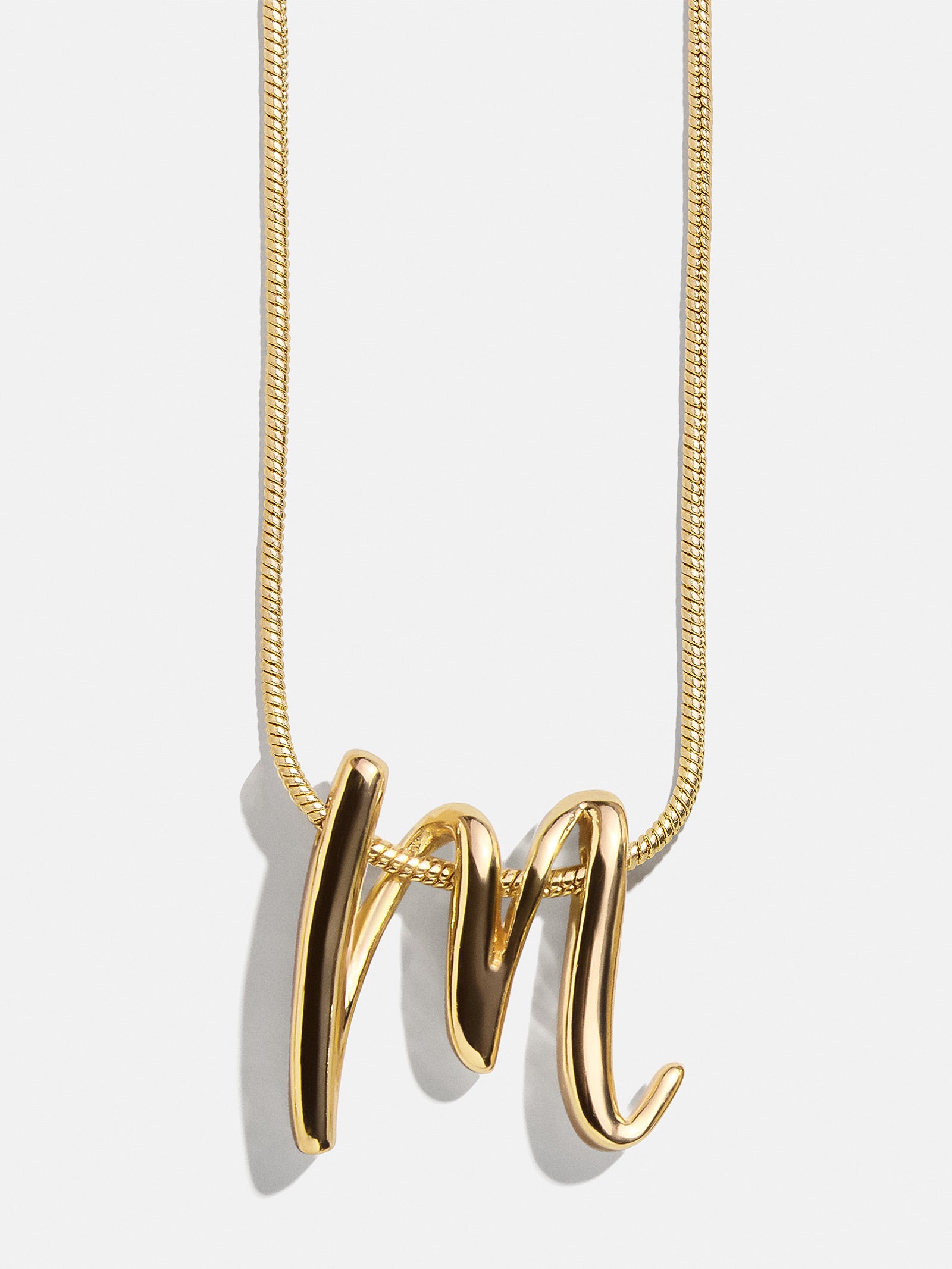 Ultimate Classic Script Initial Necklace - Personalized & Stylish