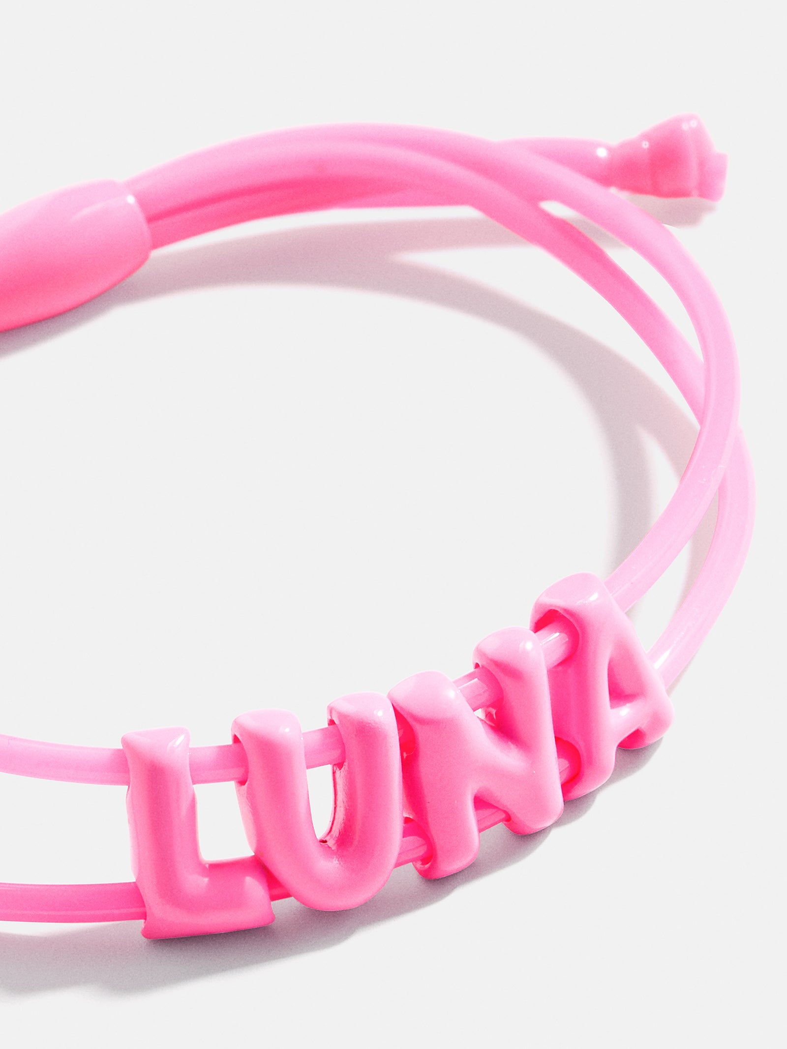 Ultimate Custom Slider Bracelet - Hot Pink | Personalized Style