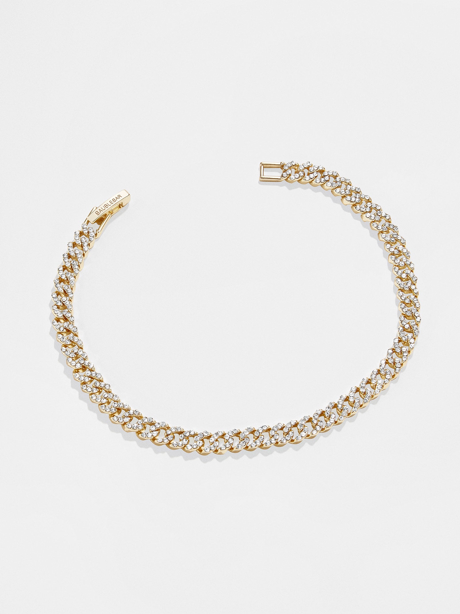 Premium Miley Bracelet - Gold Pavé Chain