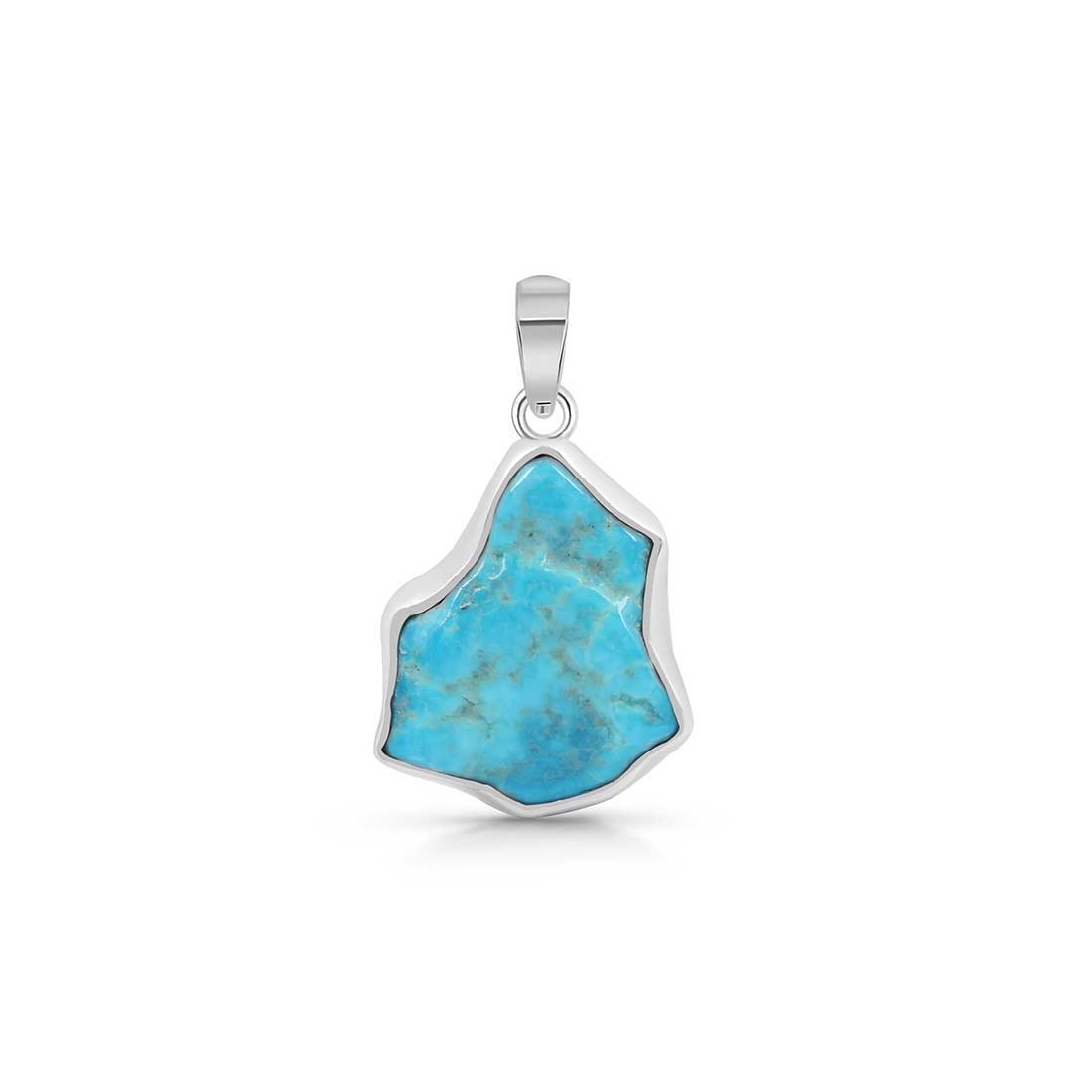 Premium Turquoise Rough Pendant - Authentic Sagacia Jewelry (TRQ-P-44)