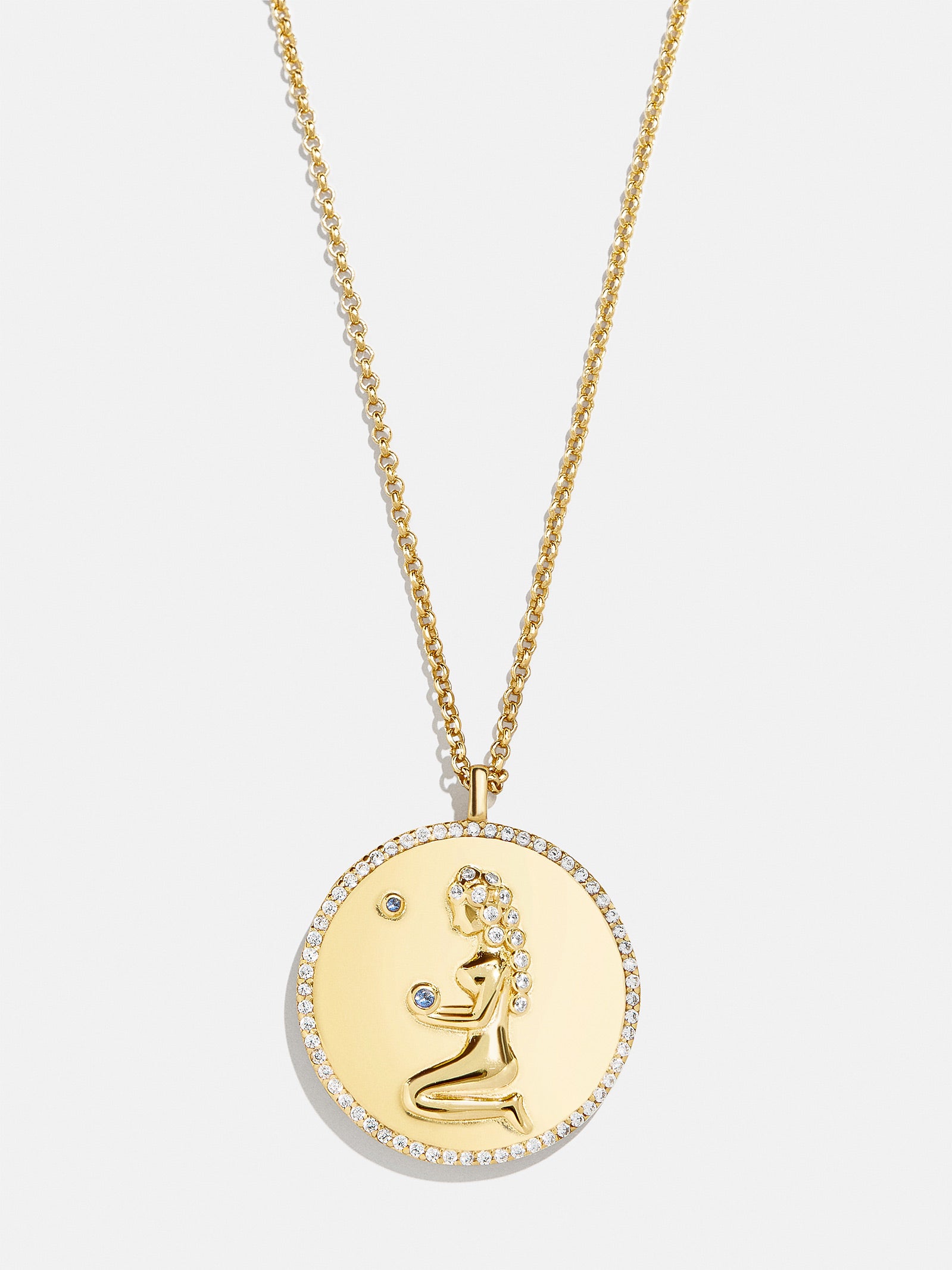 Premium Zodiac 18K Gold Medallion Necklace - Ultimate Astrology Jewelry