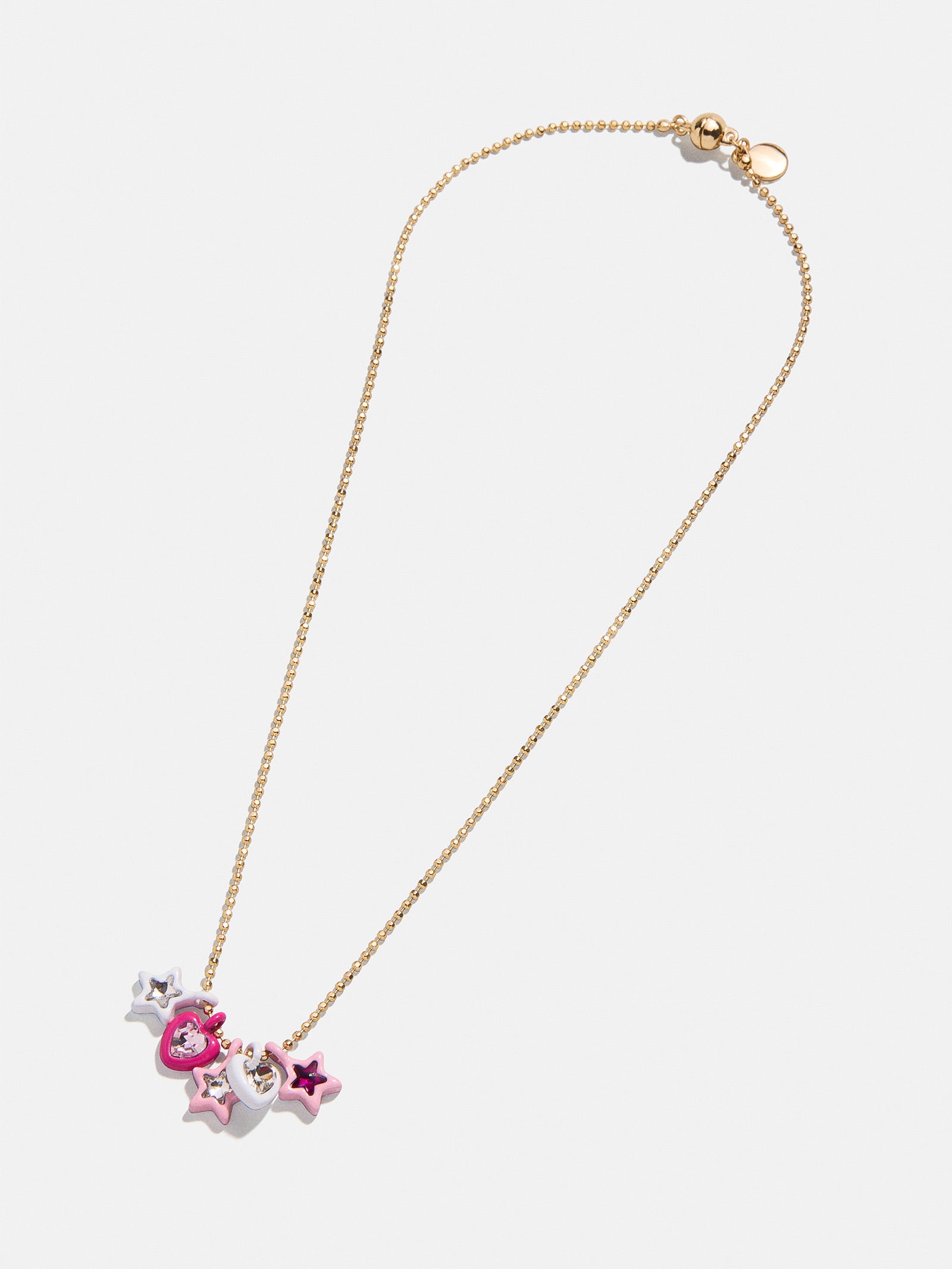 Premium Shoot For The Stars Kids' Necklace - Sparkling Pink