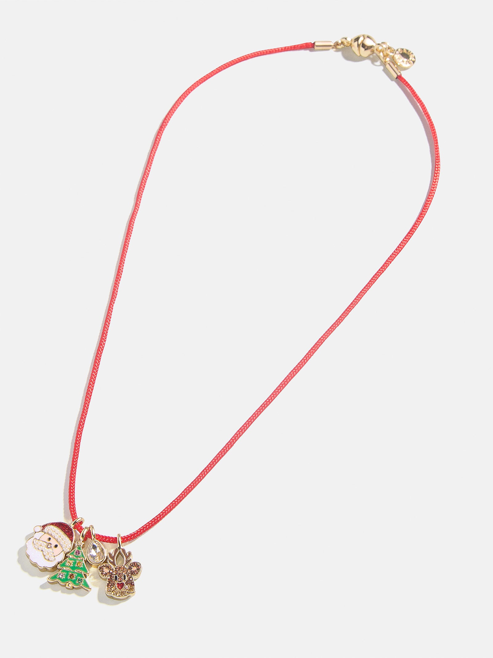 Ultimate Ho Ho Ho Kids' Festive Charm Necklace - Red