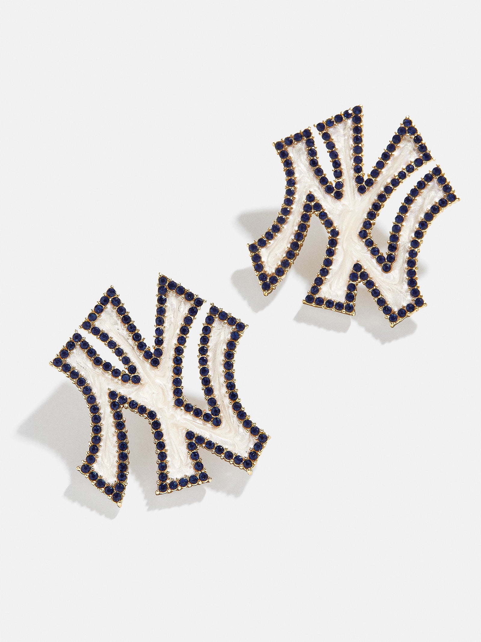 Premium MLB New York Yankees Statement Stud Earrings