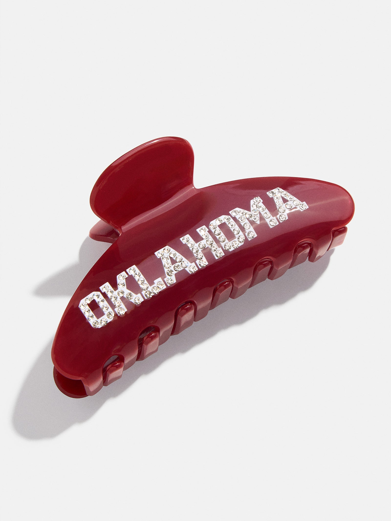 Premium University of Oklahoma Crimson Hair Clip - Ultimate OU Pride Accessory