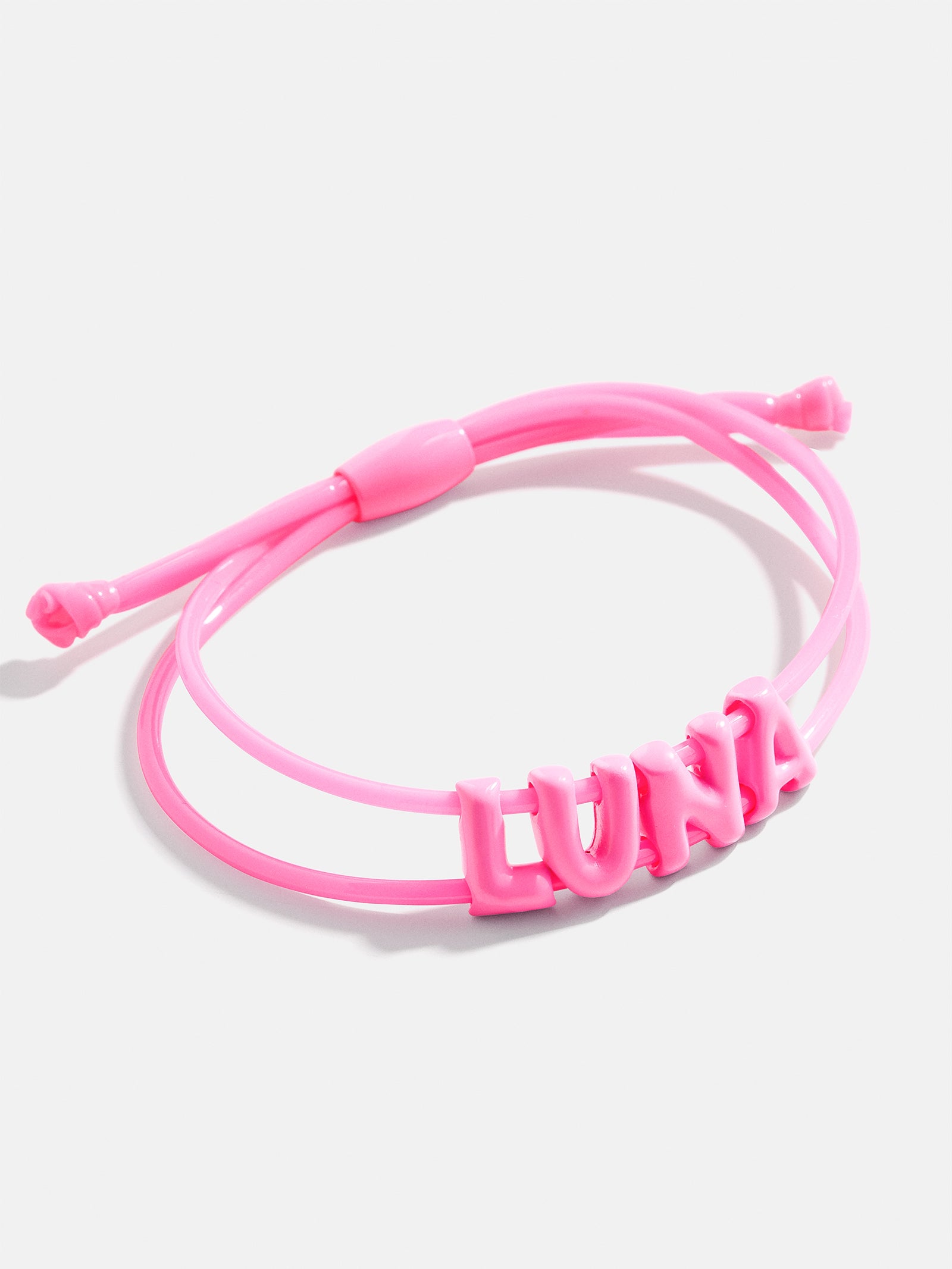 Ultimate Custom Slider Bracelet - Hot Pink | Personalized Style