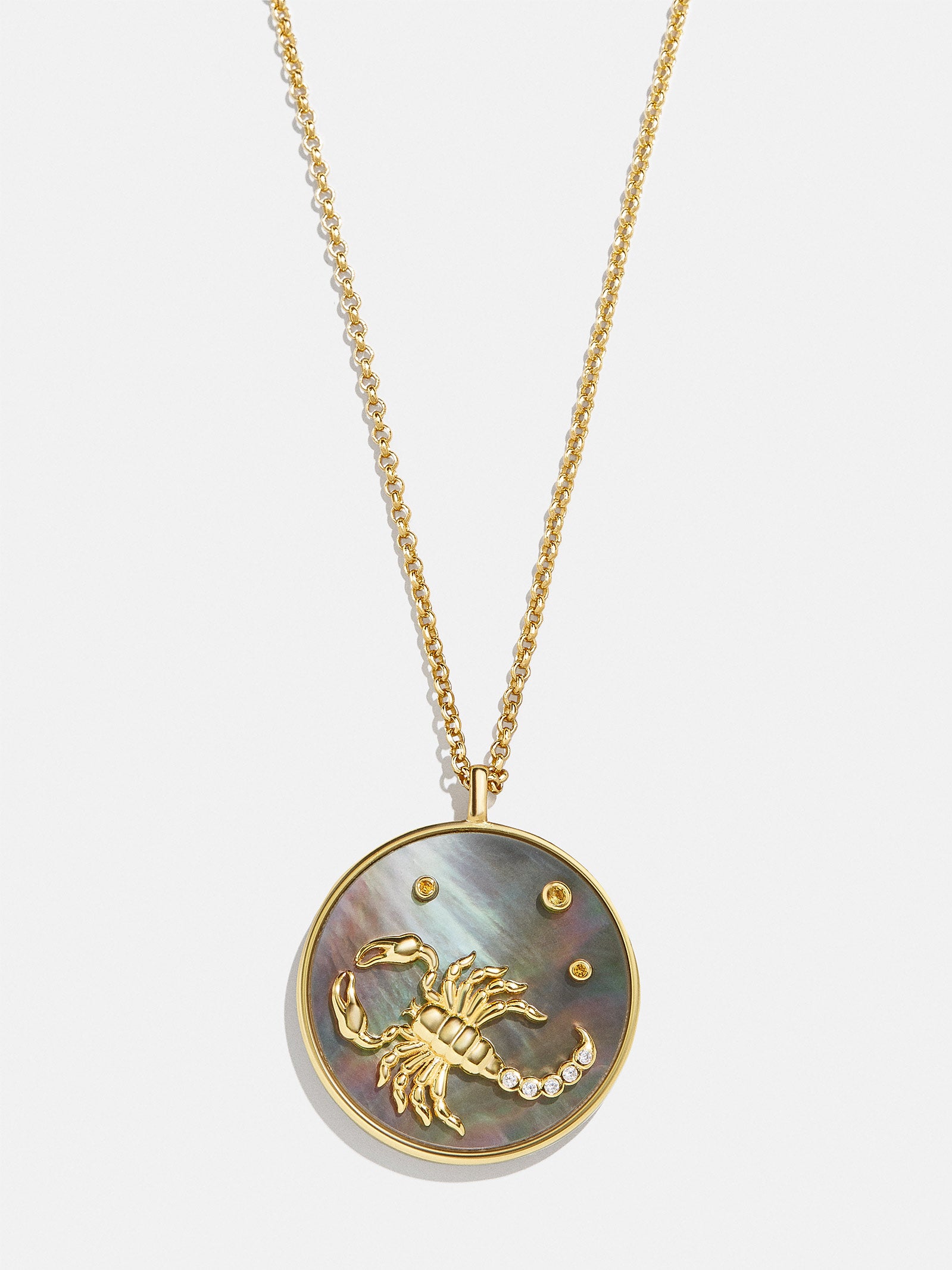 Premium Zodiac 18K Gold Medallion Necklace - Ultimate Astrology Jewelry