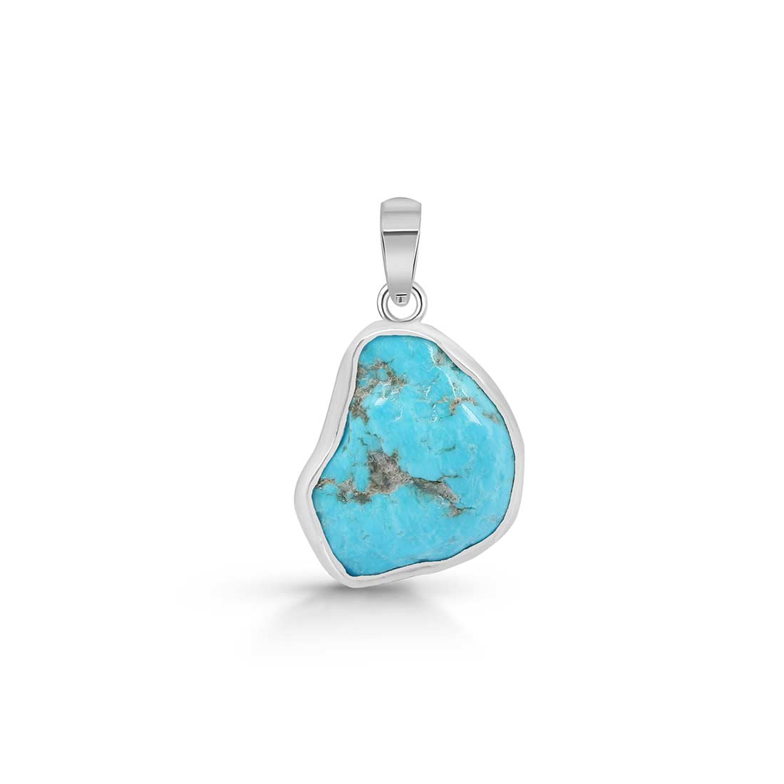 Premium Turquoise Rough Pendant - TRQ-P-71 | Authentic Sagacia Jewelry