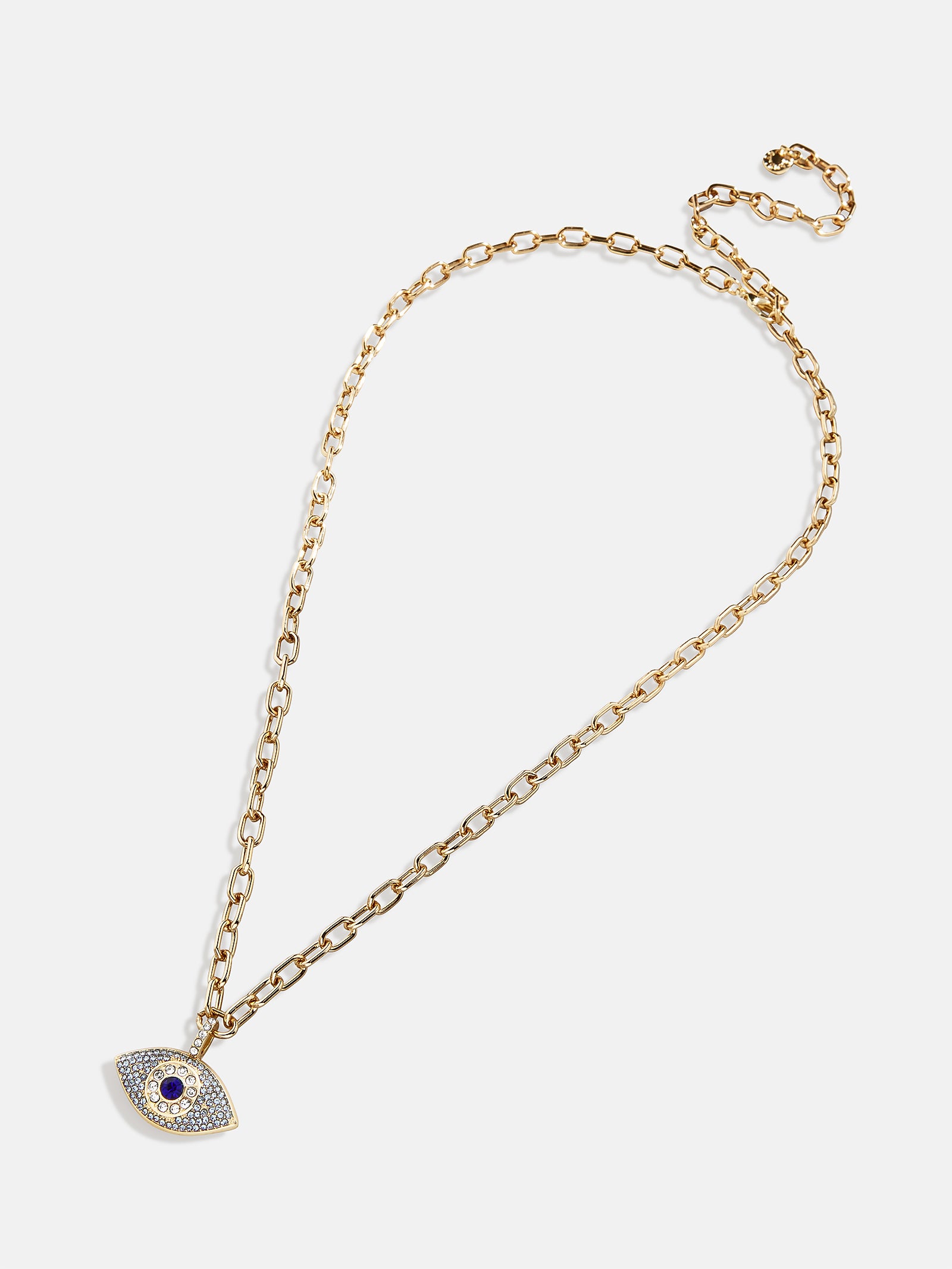 Premium Evil Eye Necklace - Gold & Blue Elegance