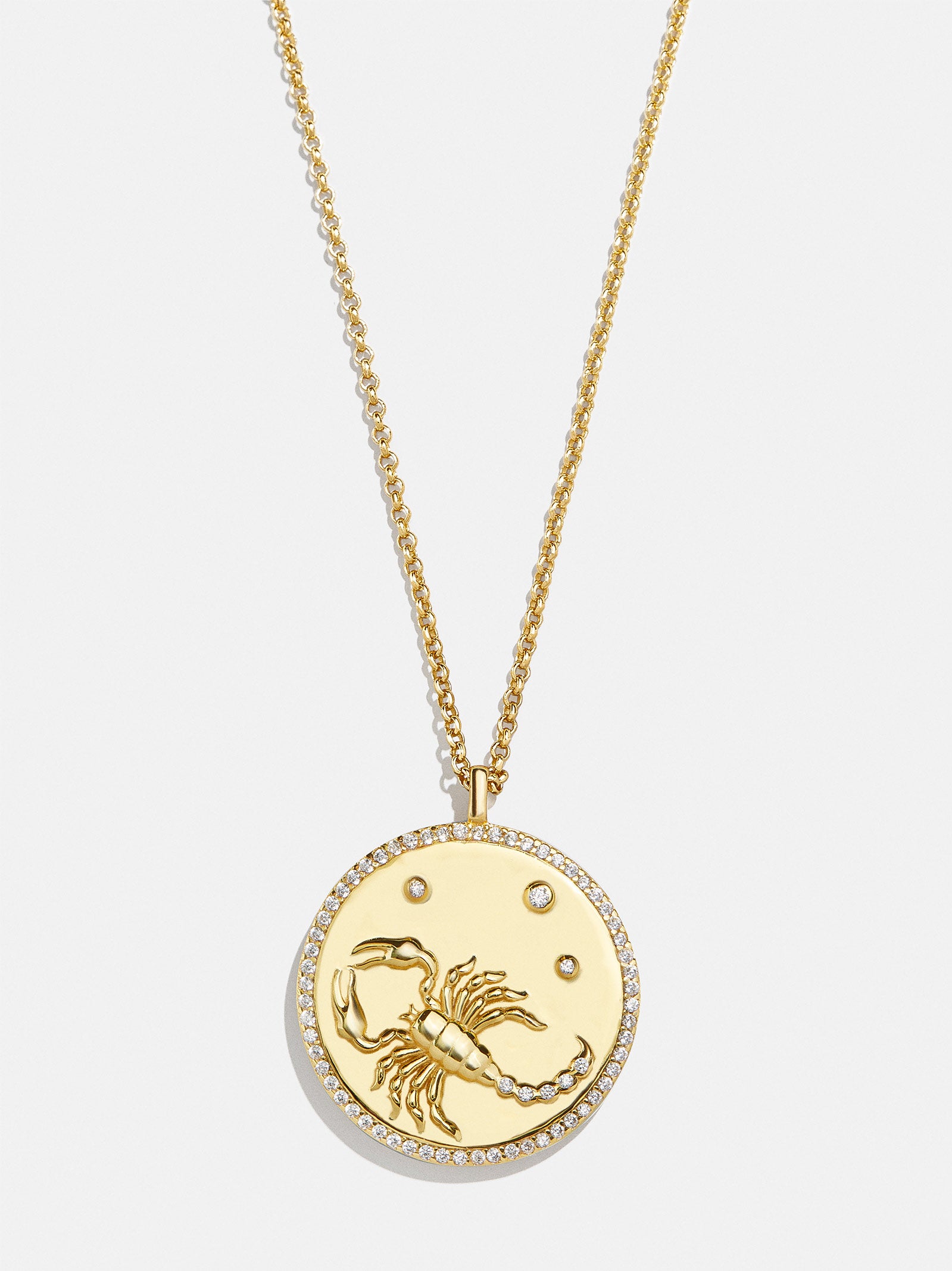 Premium Zodiac 18K Gold Medallion Necklace - Ultimate Astrology Jewelry