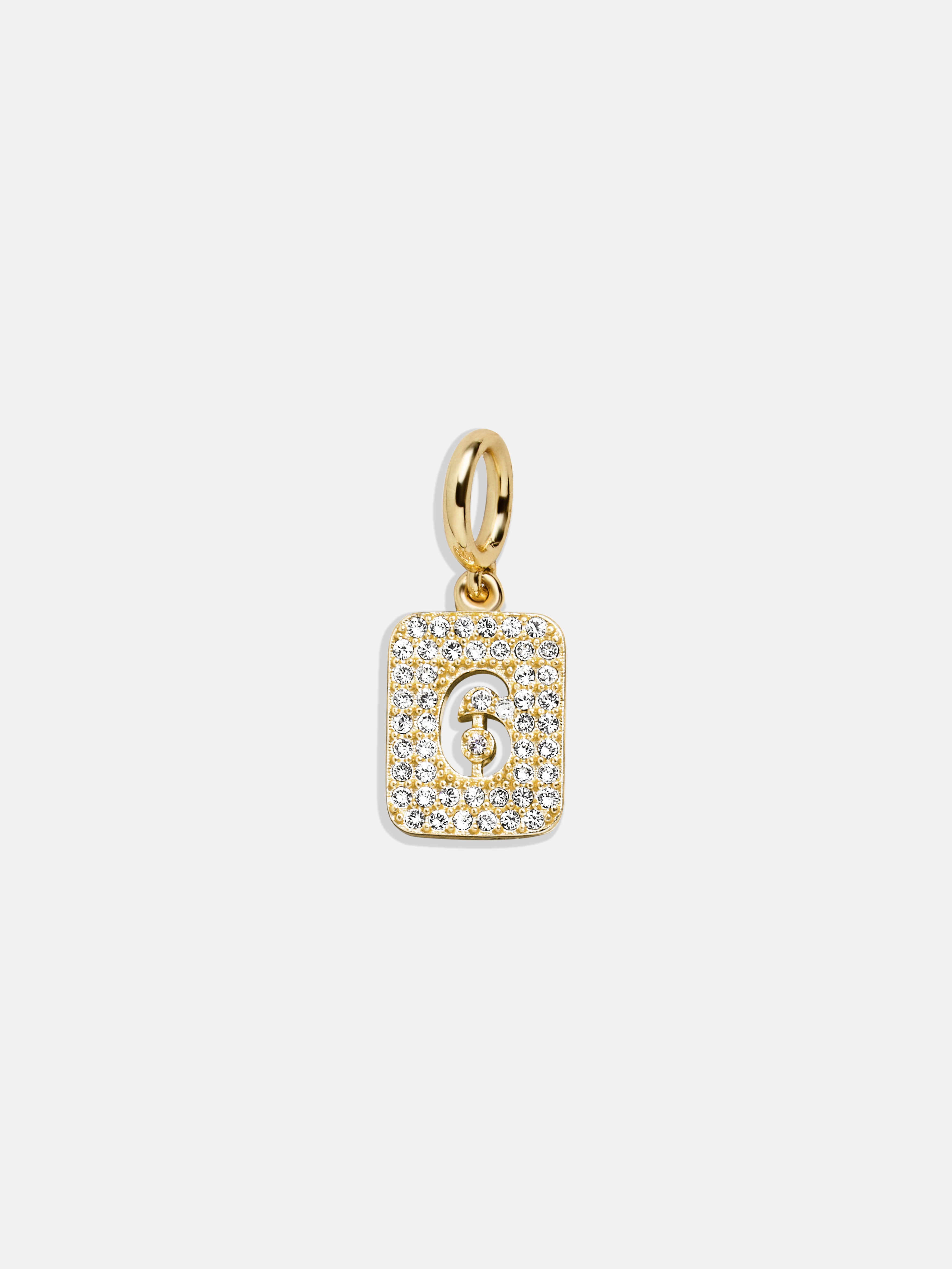 Premium Pavé Number Cluster Charm Necklace - Modern & Meaningful