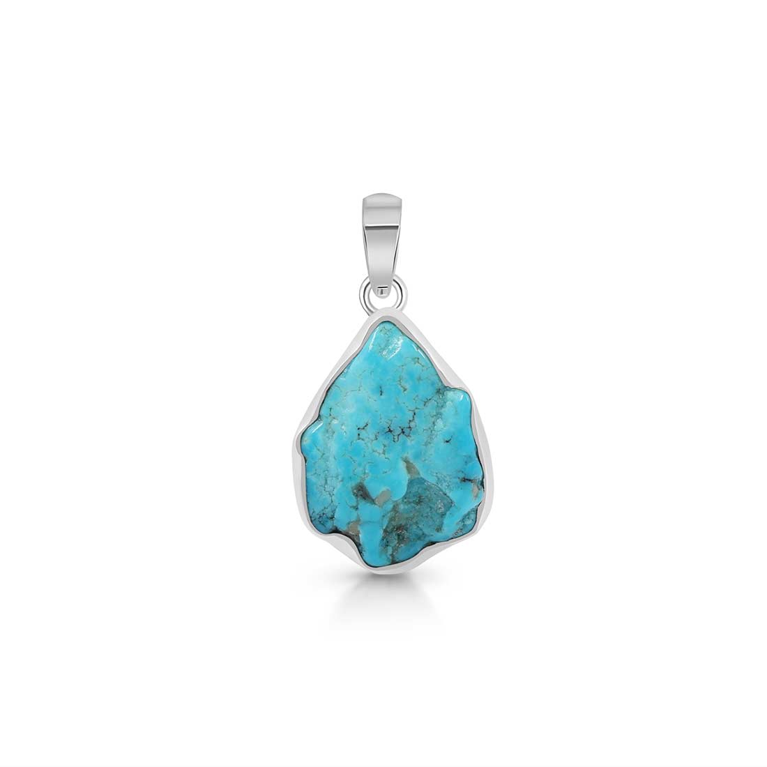 Premium Turquoise Rough Pendant - TRQ-P-53 | Sagacia Jewelry