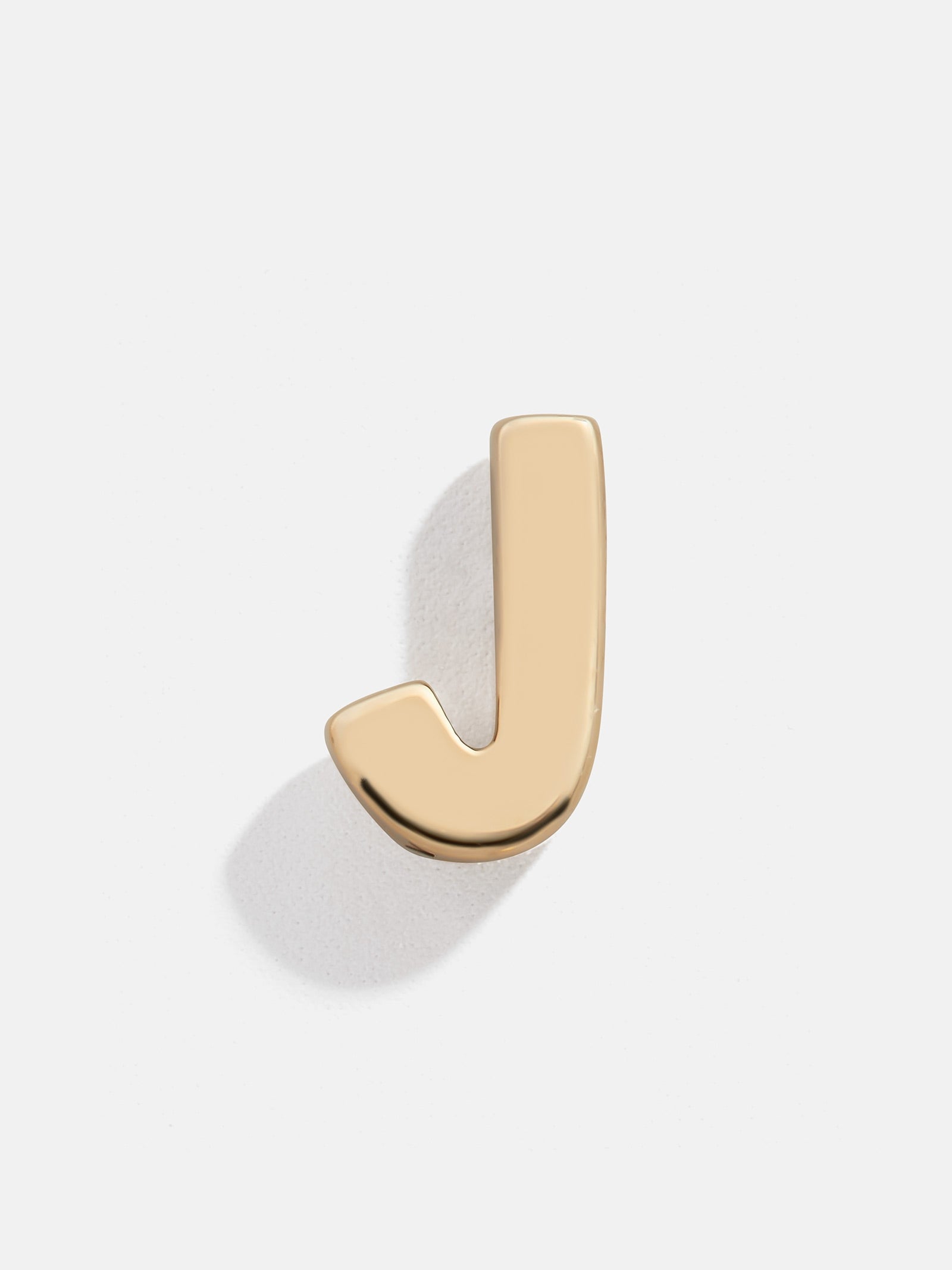 Premium 14K Solid Gold Initial Stud Earring - Personalized Luxury