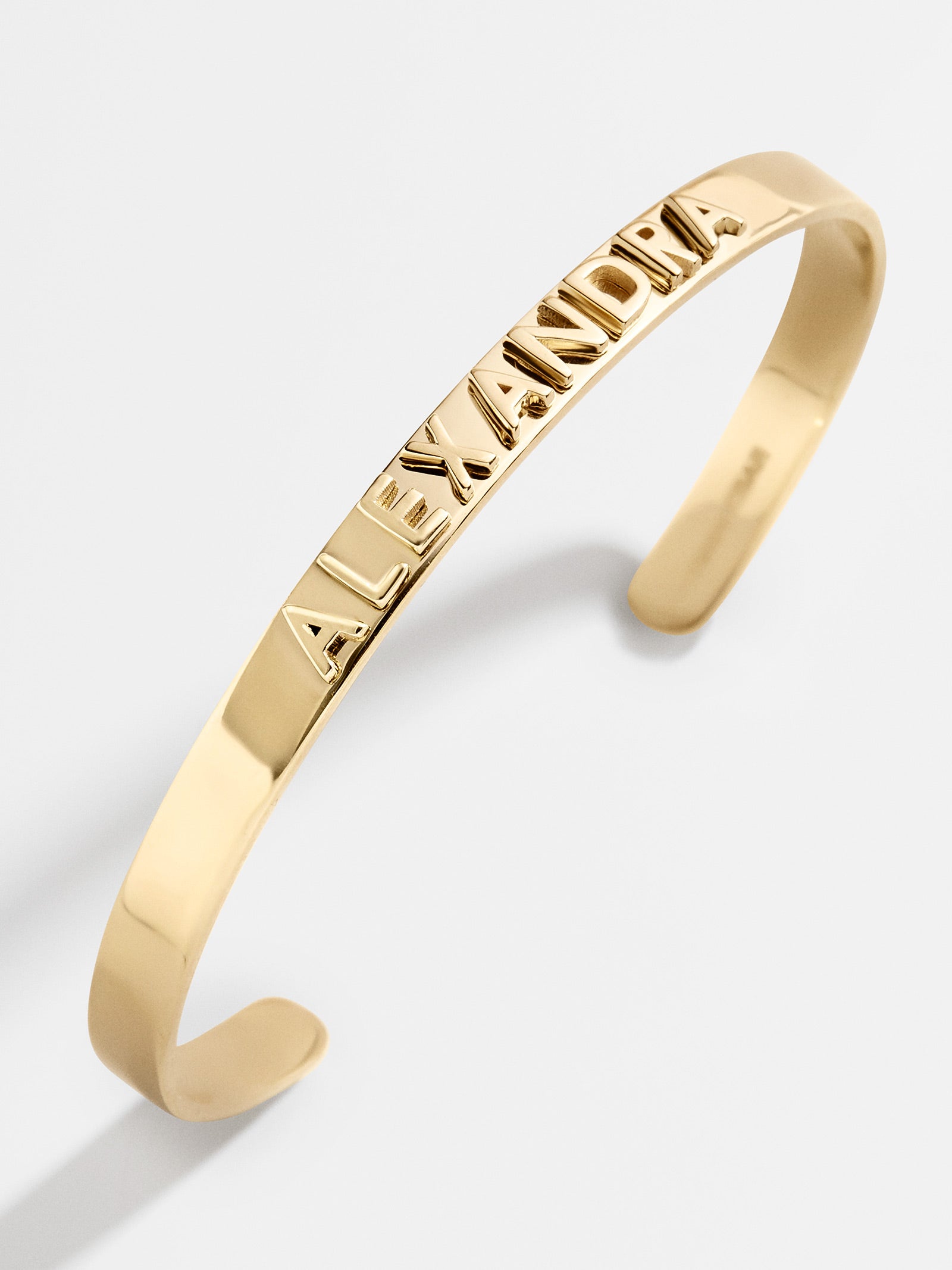 Premium 18K Gold Personalized Cuff Bracelet - Ultimate Custom Style