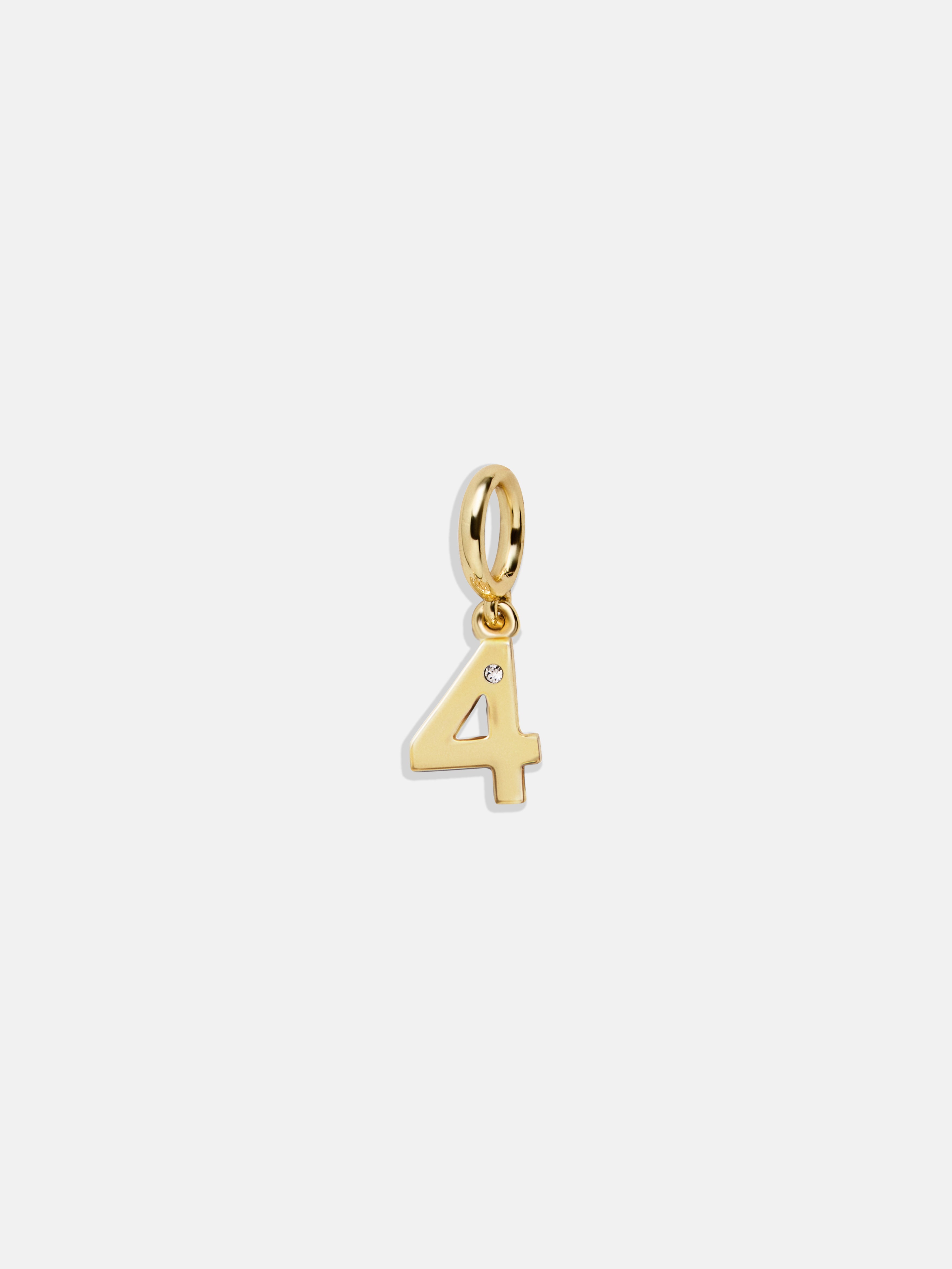 Premium Gold Number Cluster Charm - Modern & Meaningful