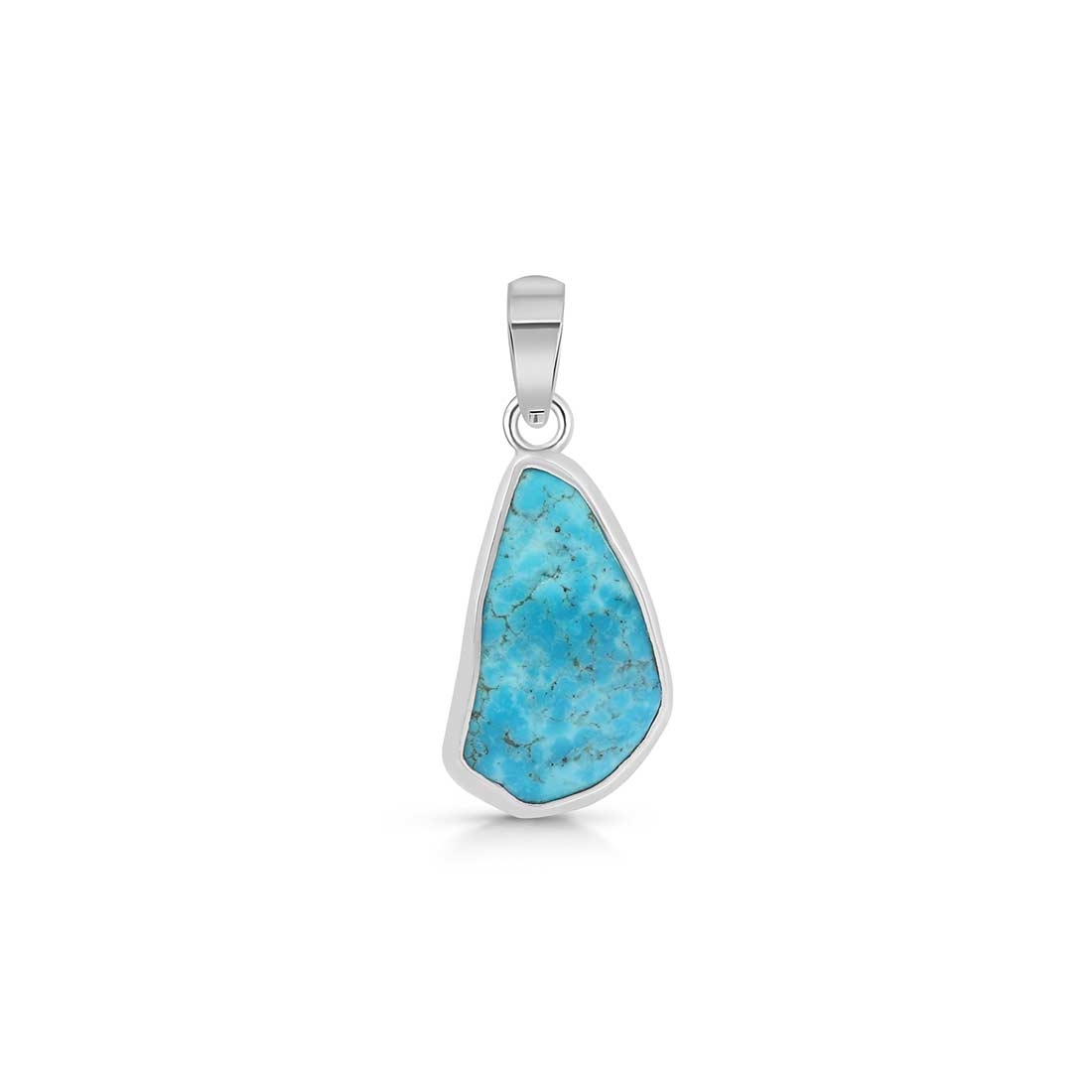 Premium Turquoise Rough Pendant - Ultimate Statement Jewelry (TRQ-P-37)