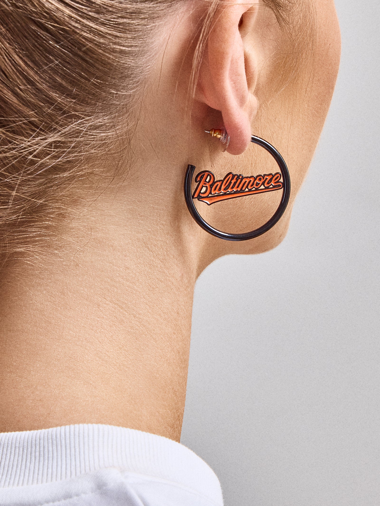 Premium MLB Enamel Hoops - Baltimore Orioles Edition