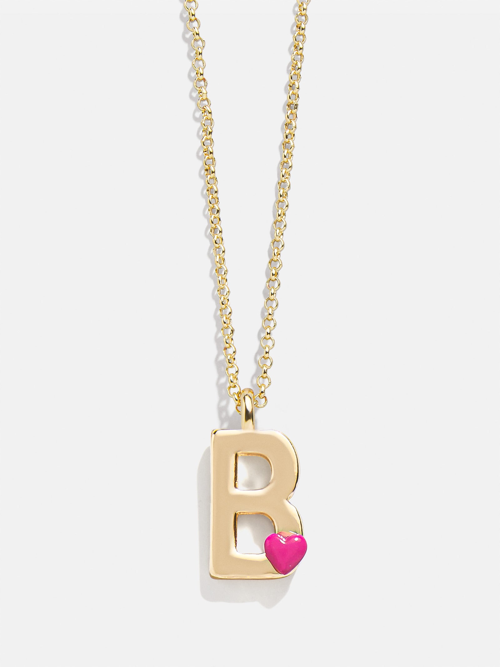 Premium Kids' Heart Initial Necklace - Personalized Gold Jewelry