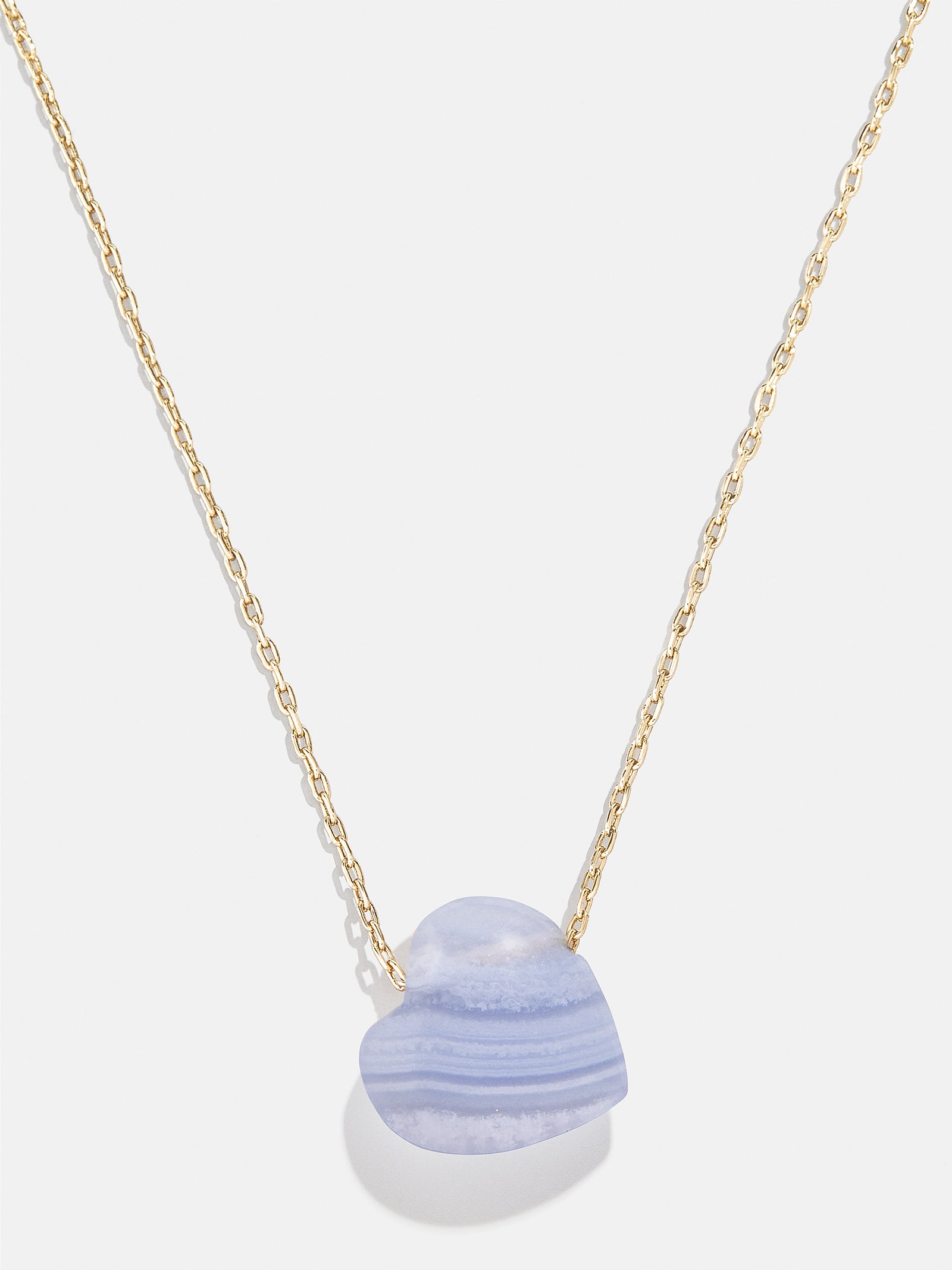 Premium Juno Blue Lace Agate Necklace - Ultimate Peace & Confidence