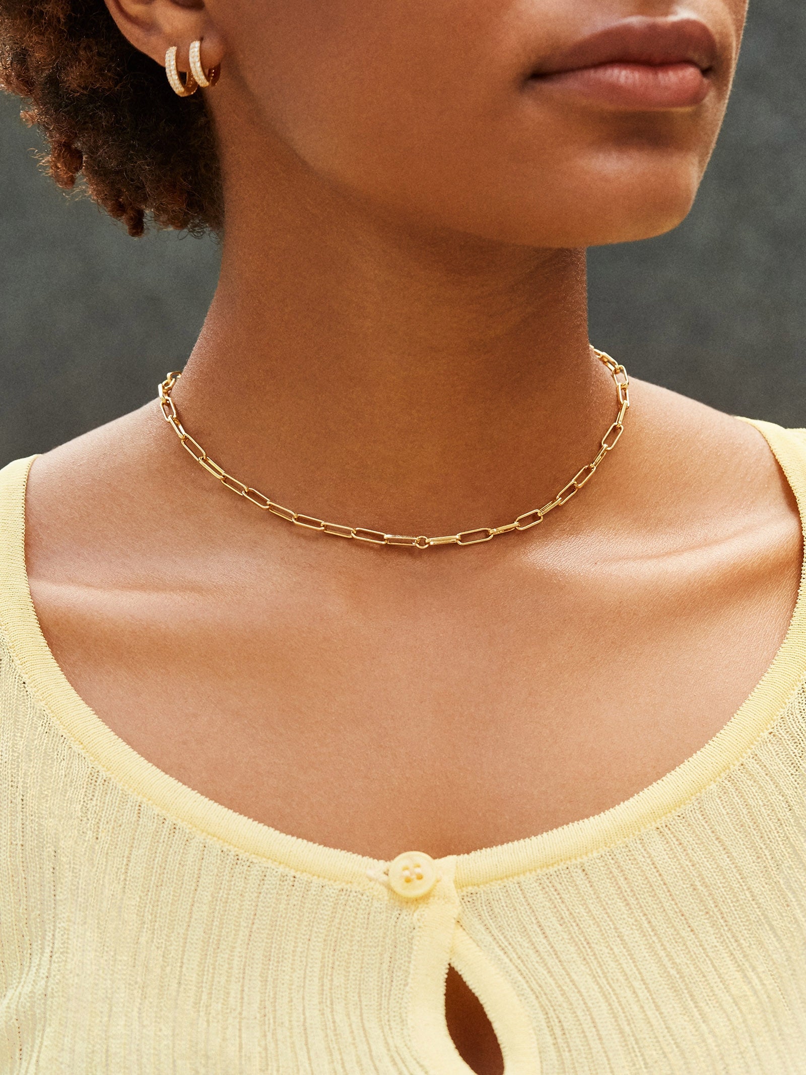 Premium Mini Hera Necklace - Luxe Gold Plated Brass