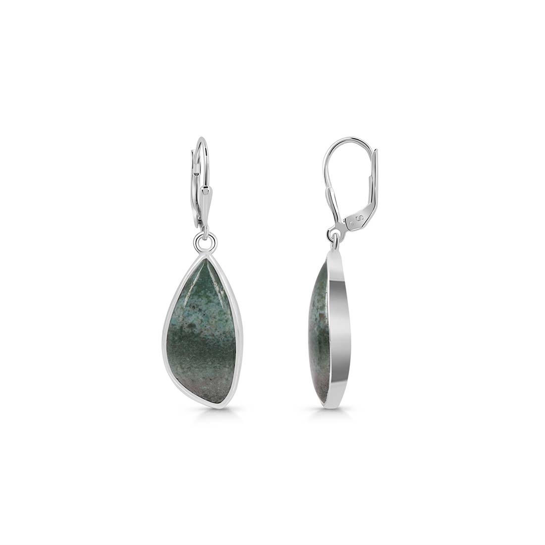 Premium Ocean Jasper Earrings - Ultimate Style (OCJ-E-11)