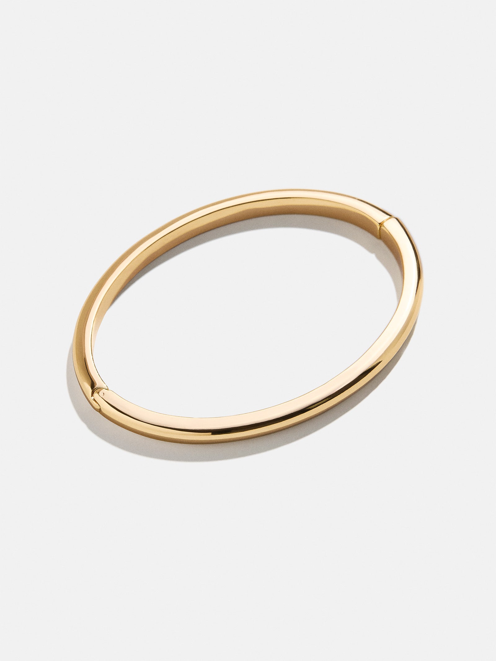 Nadia Premium Hinge Bangle - Ultimate Thin Gold Bracelet