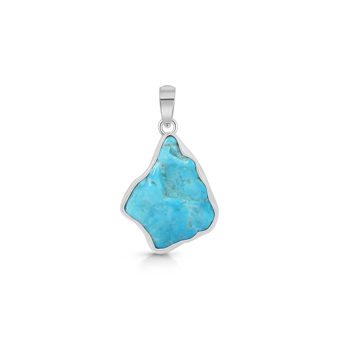 Premium Turquoise Rough Pendant - Authentic Sagacia Jewelry (TRQ-P-43)